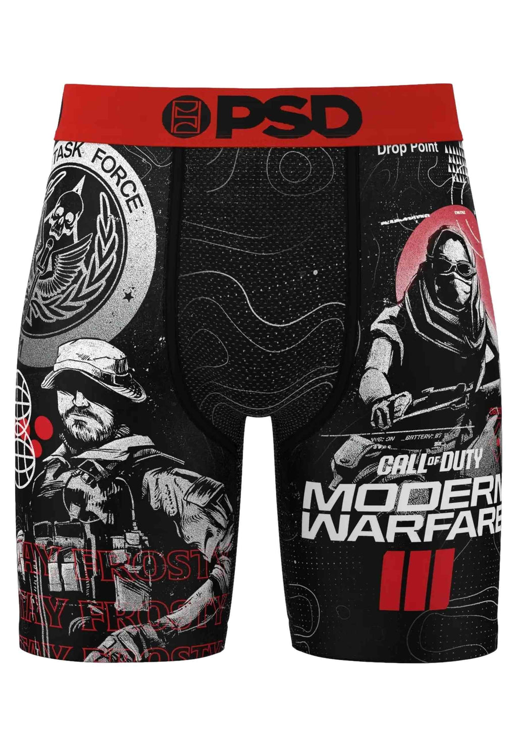 BOXER PSD NEGRO COD STAY FROSTY CORE FIT LENGHT
