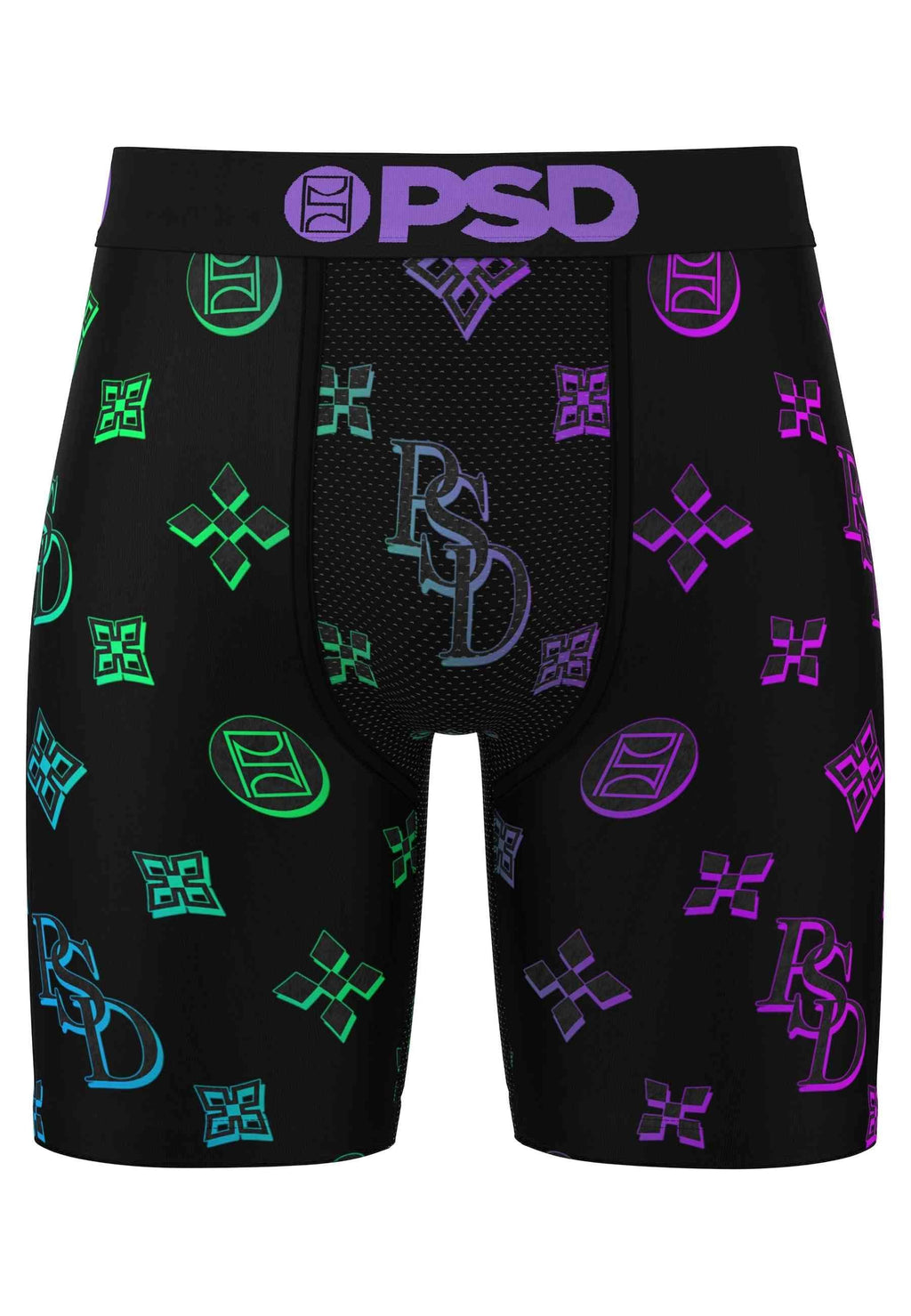 BOXER PSD NEGRO LOGOS LUXE ADORN CORE FIT LENGHT