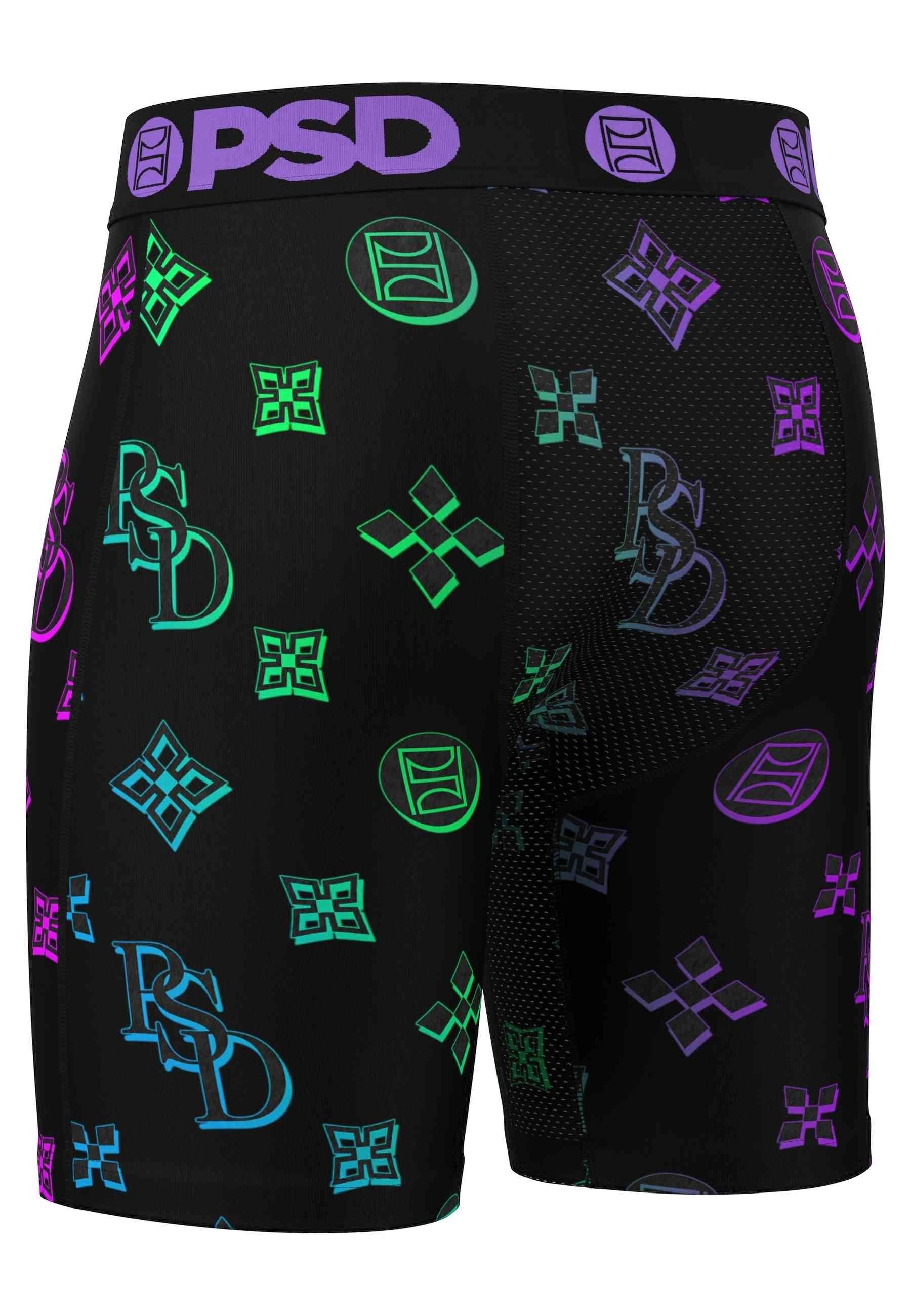 BOXER PSD NEGRO LOGOS LUXE ADORN CORE FIT LENGHT