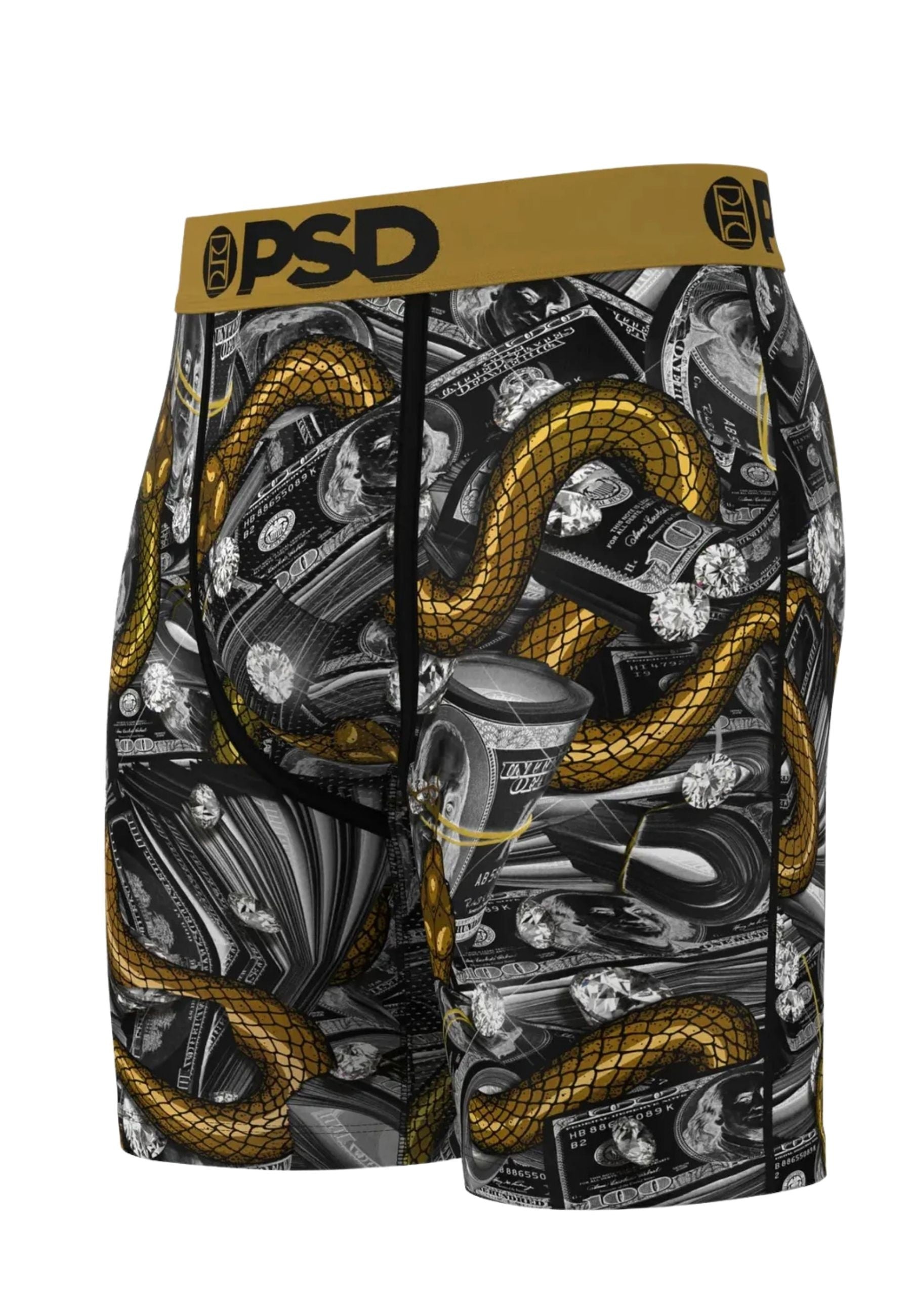 BOXER PSD NEGRO MAMBA MONEY STARDARD LENGHT BRIEF
