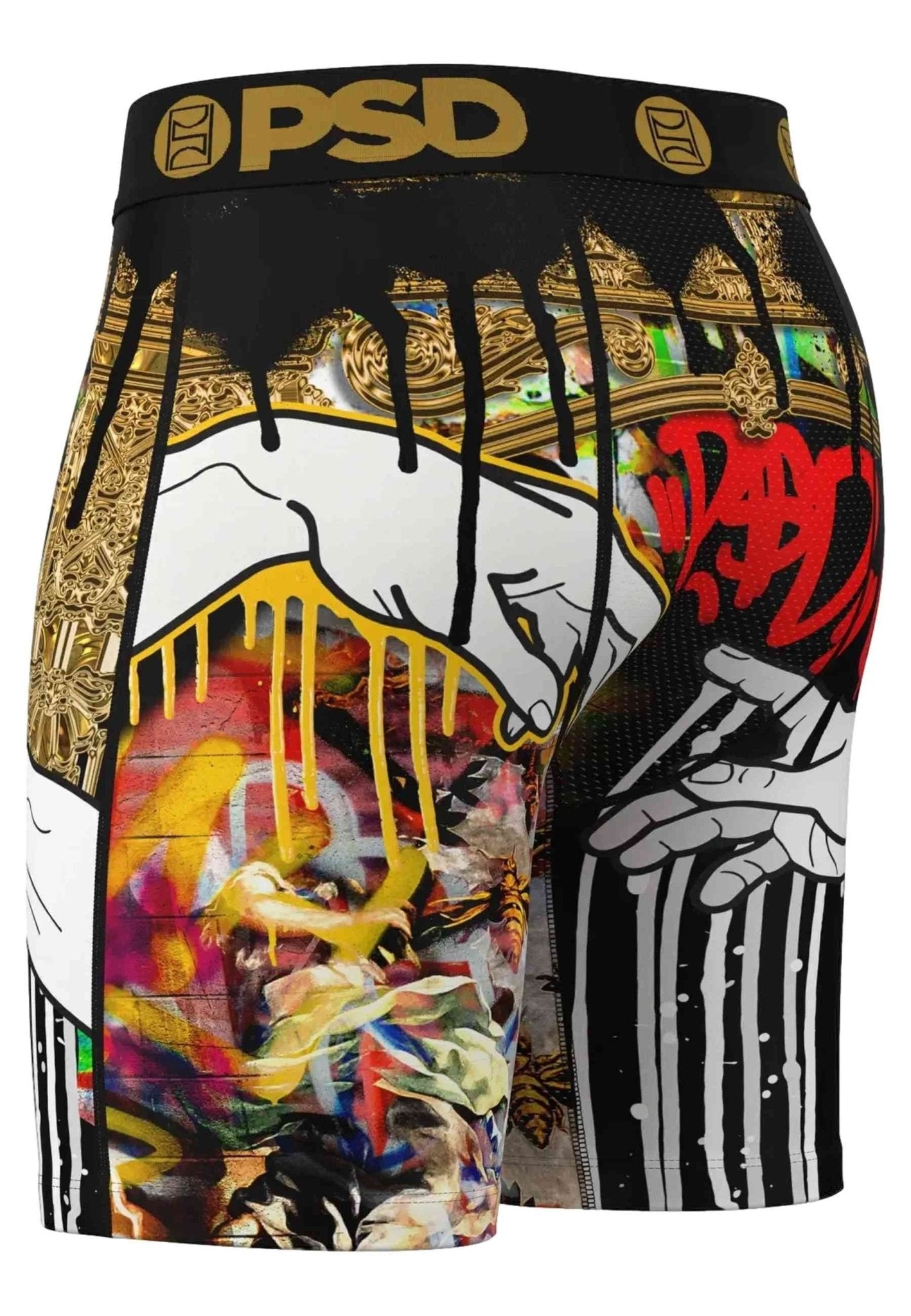 BOXER PSD NEGRO MANO FINGER DRIP CORE FIT LENGHT - AREA ZERO