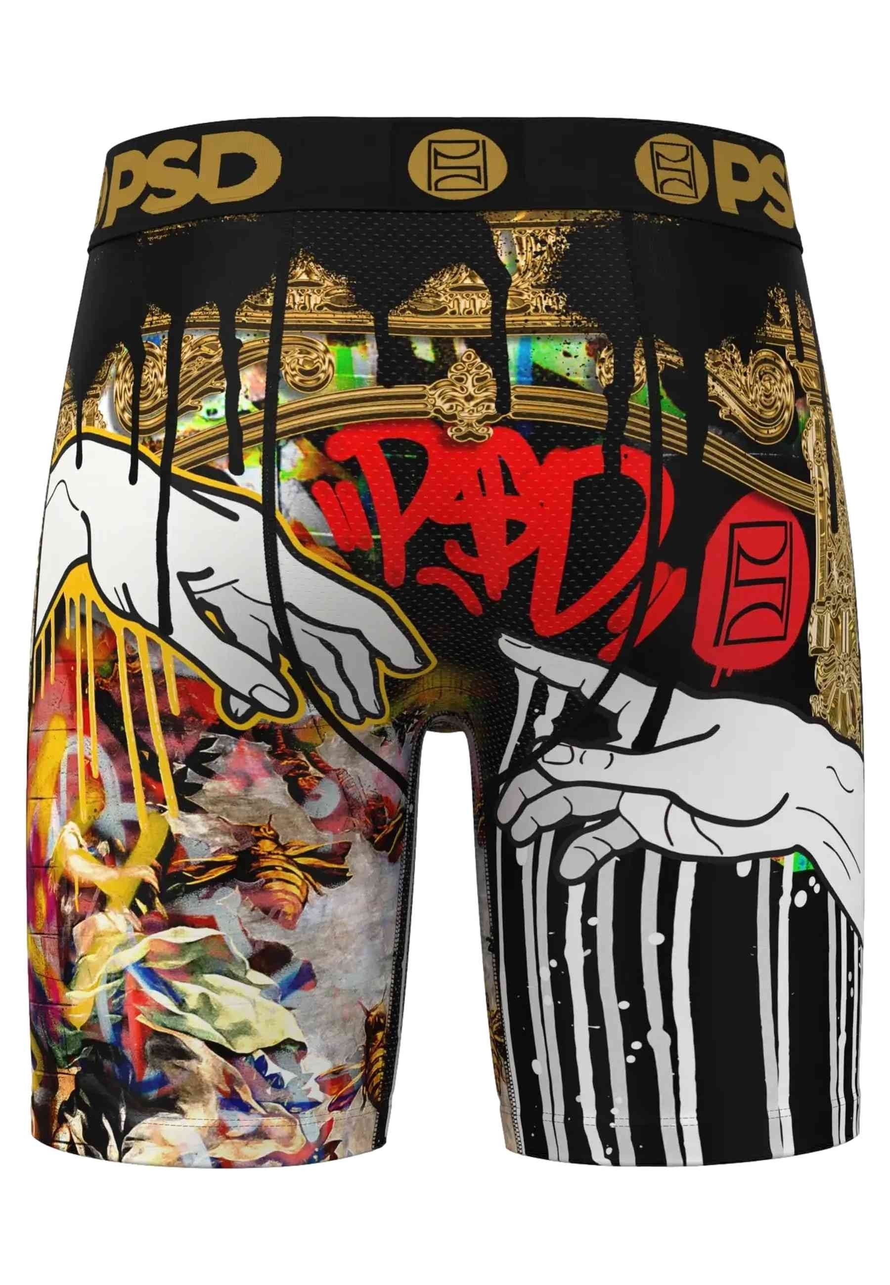 BOXER PSD NEGRO MANO FINGER DRIP CORE FIT LENGHT