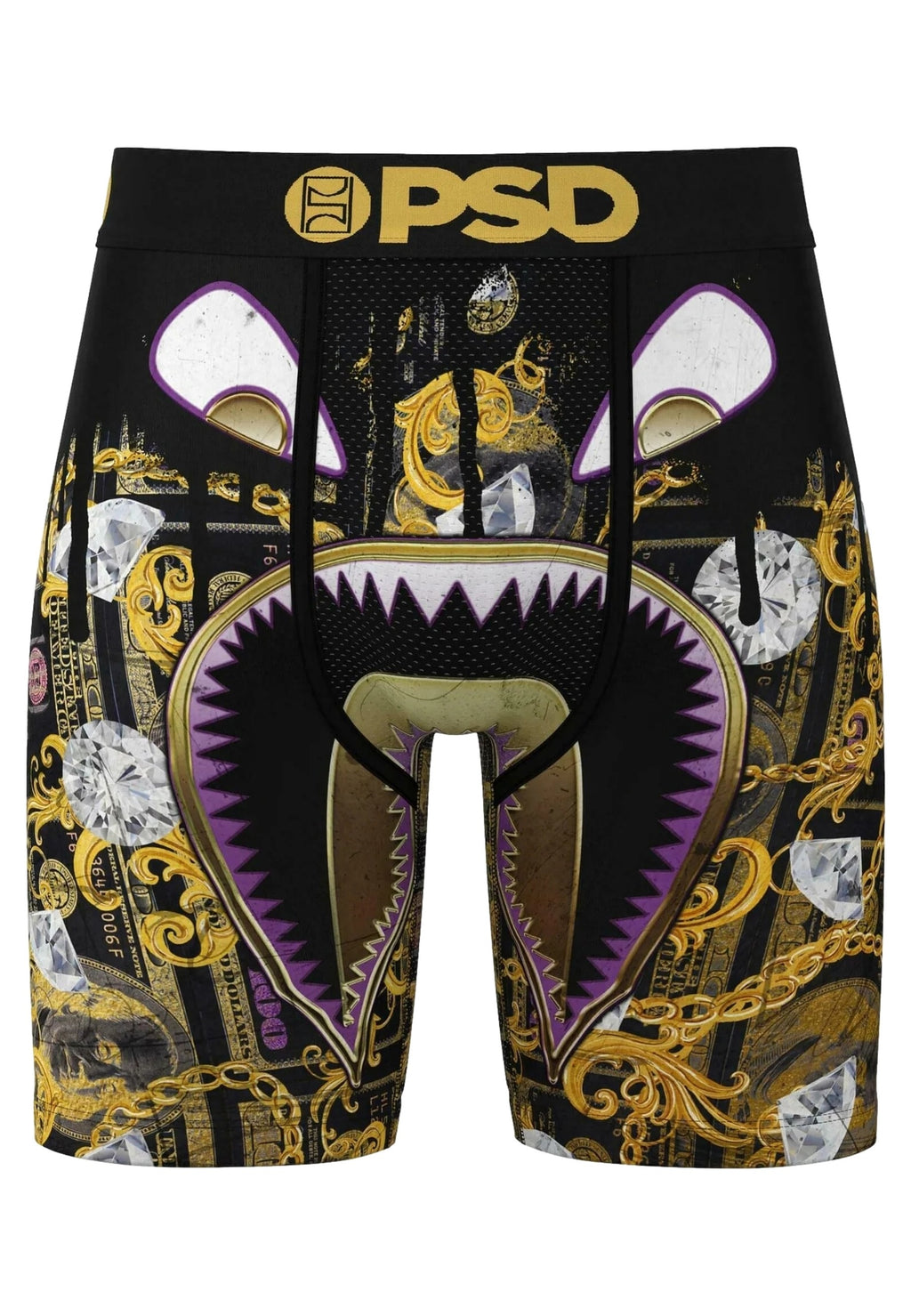 BOXER PSD NEGRO MONEY HUNGRY STANDARD LENGHT BRIEF
