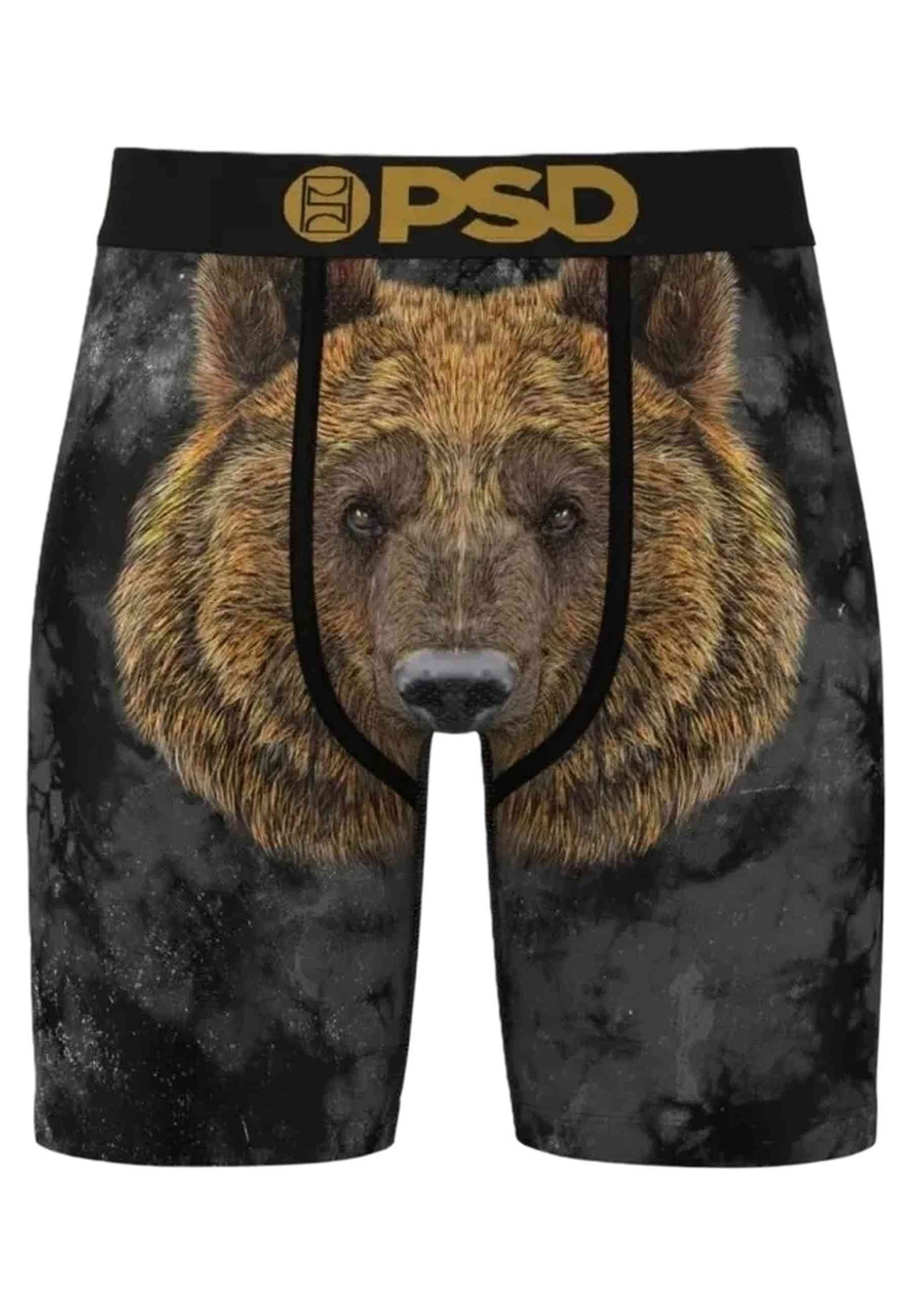 BOXER PSD NEGRO OSO GRIZZLIE STANDARD LENGHT TRUNK
