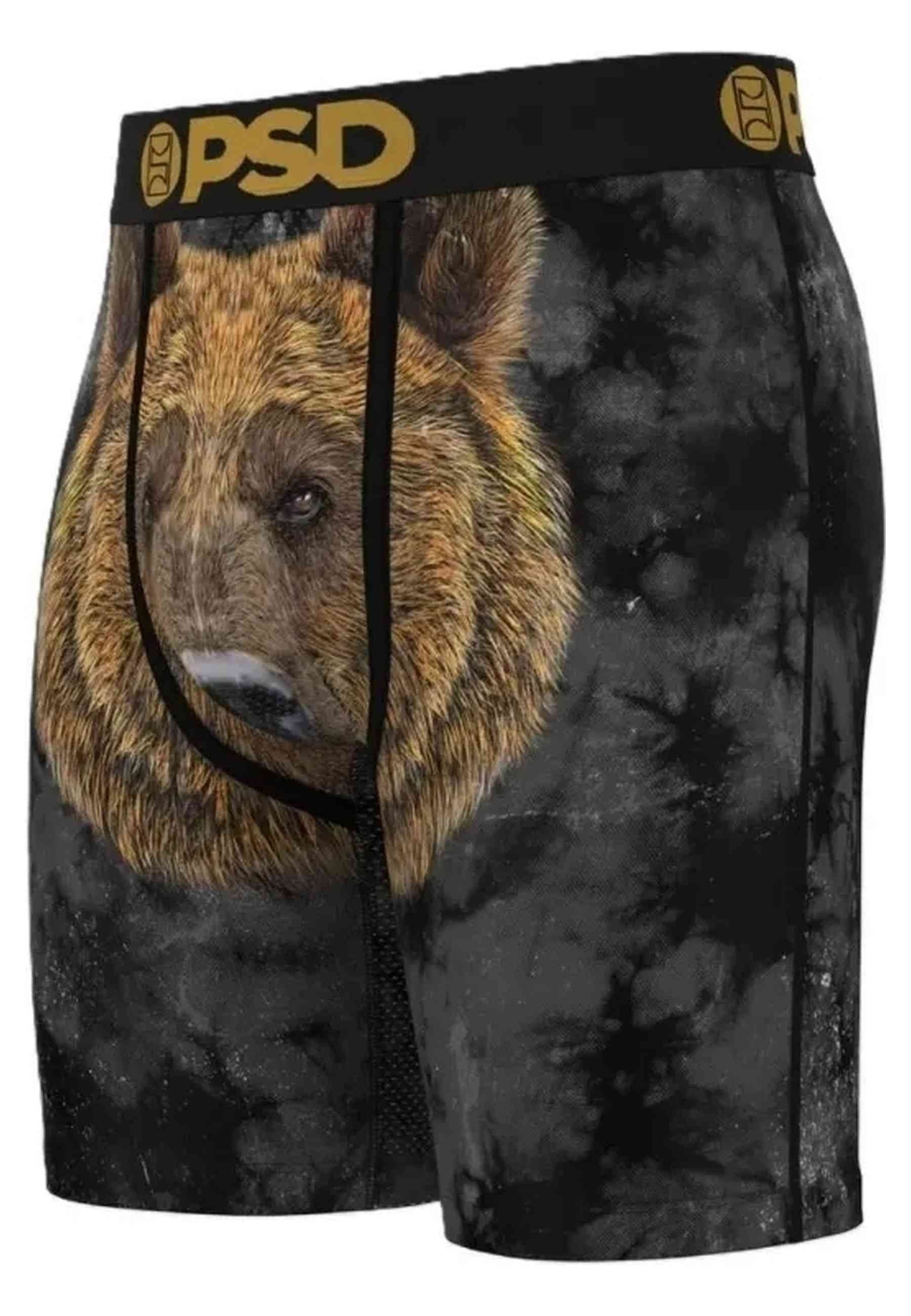 BOXER PSD NEGRO OSO GRIZZLIE STANDARD LENGHT TRUNK