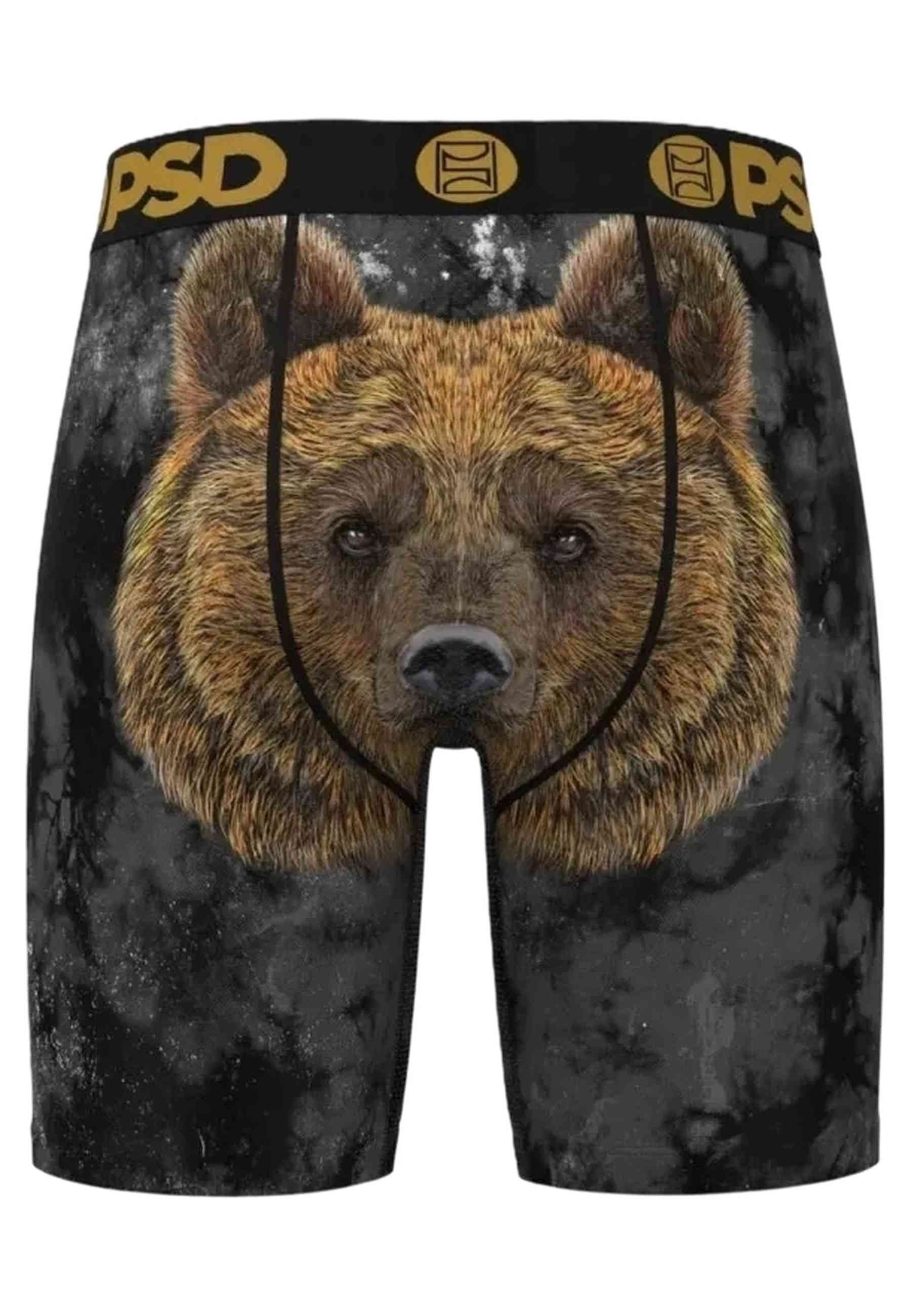 BOXER PSD NEGRO OSO GRIZZLIE STANDARD LENGHT TRUNK