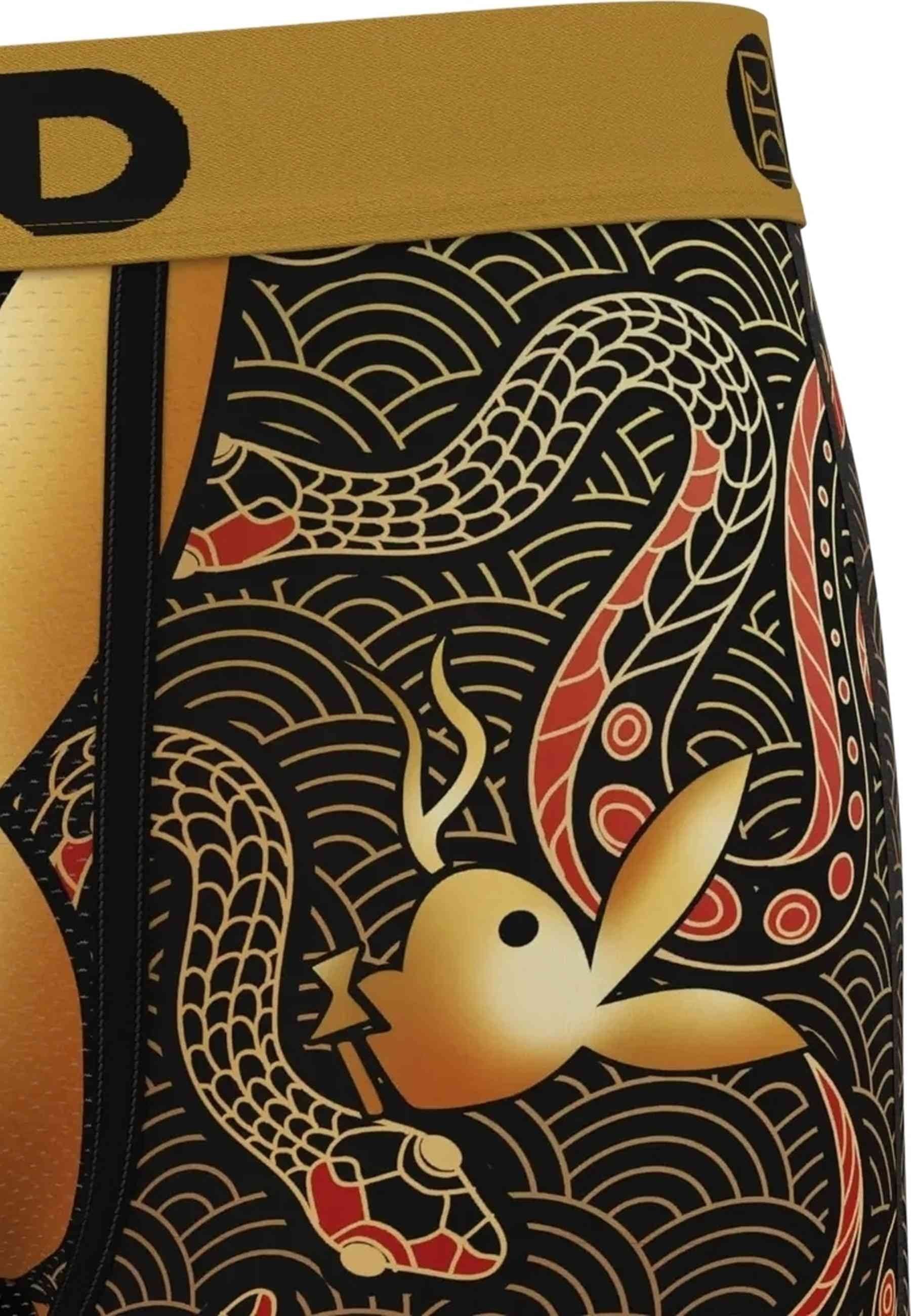 BOXER PSD NEGRO PLAYBOY SNAKES STANDARD LENGHT TRUNK