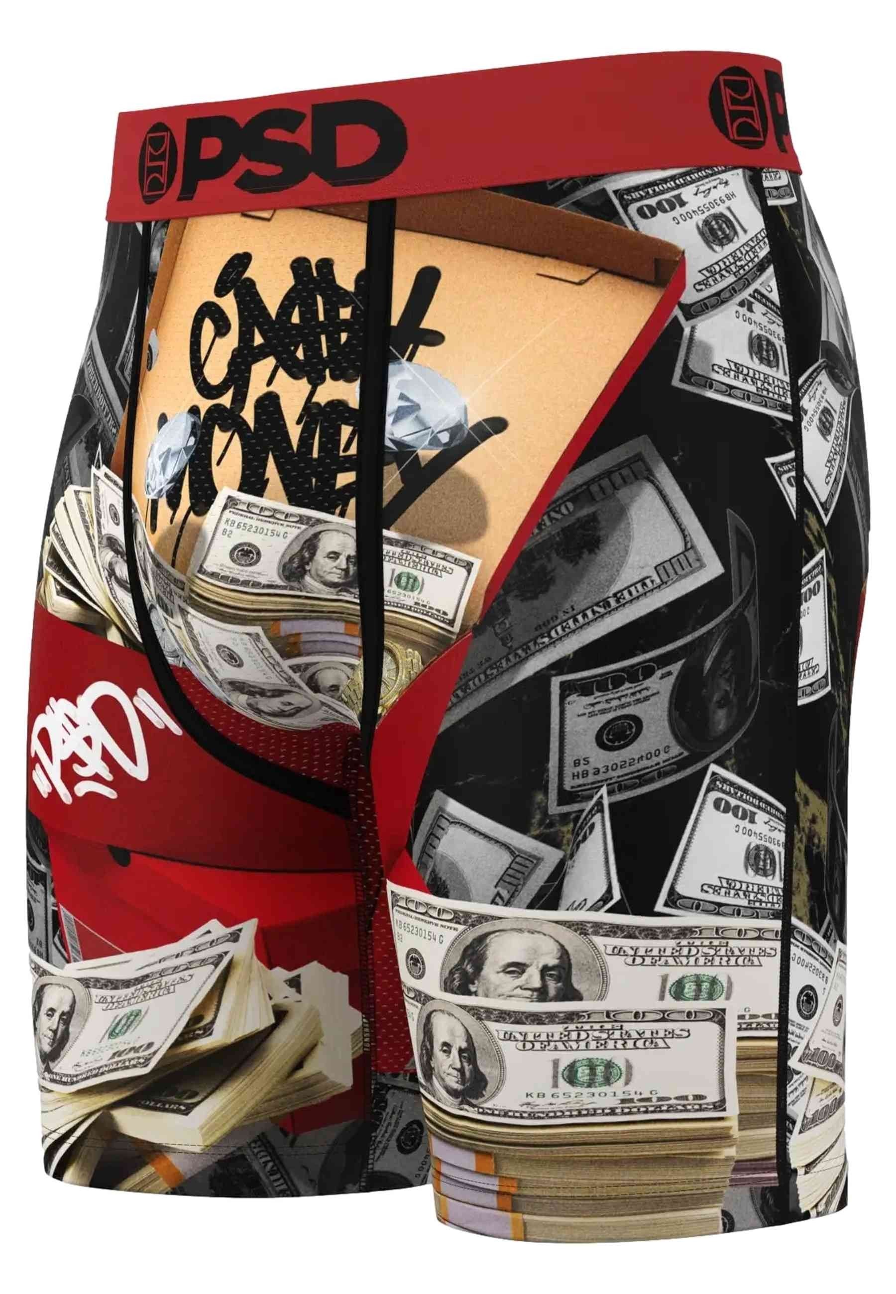 BOXER PSD ROJO BILLETES STASH BOX CORE FIT LENGHT