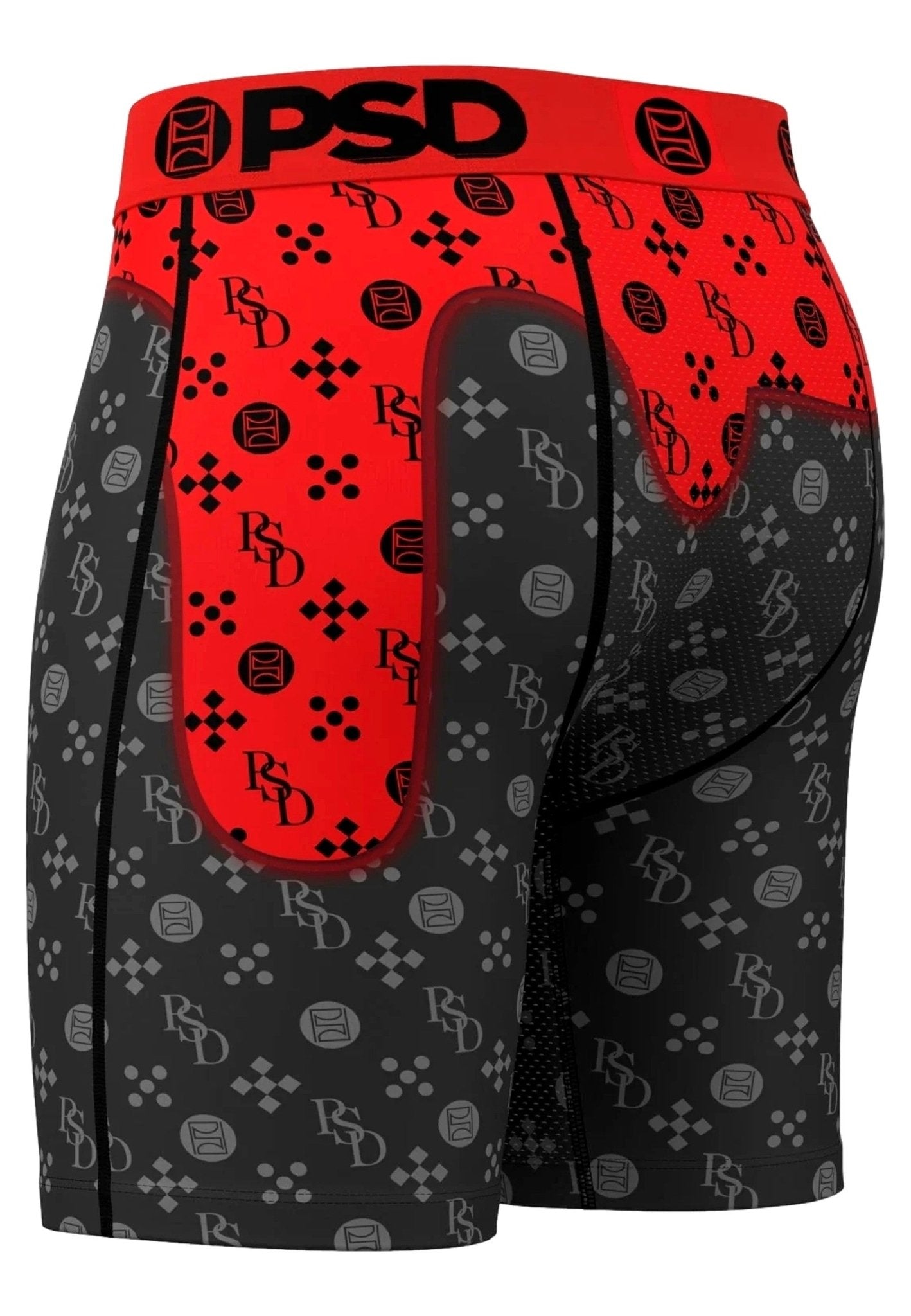 BOXER PSD ROJO BOCA LUX DRIP CORE FIT LENGHT - AREA ZERO