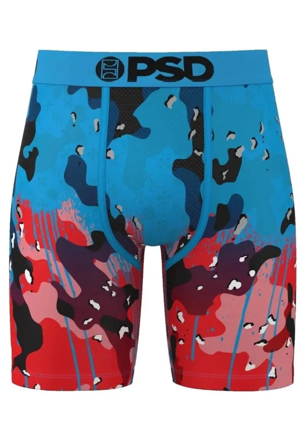 BOXER PSD ROJO CAMO LUX DRIP CORE FIT LENGHT - AREA ZERO