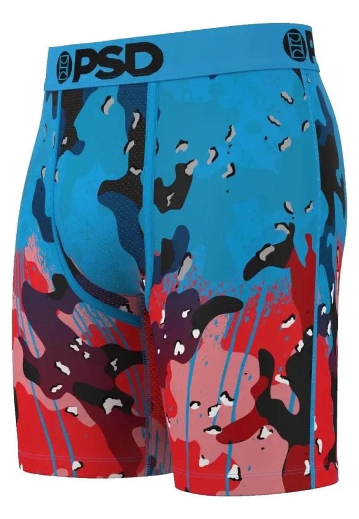 BOXER PSD ROJO CAMO LUX DRIP CORE FIT LENGHT - AREA ZERO
