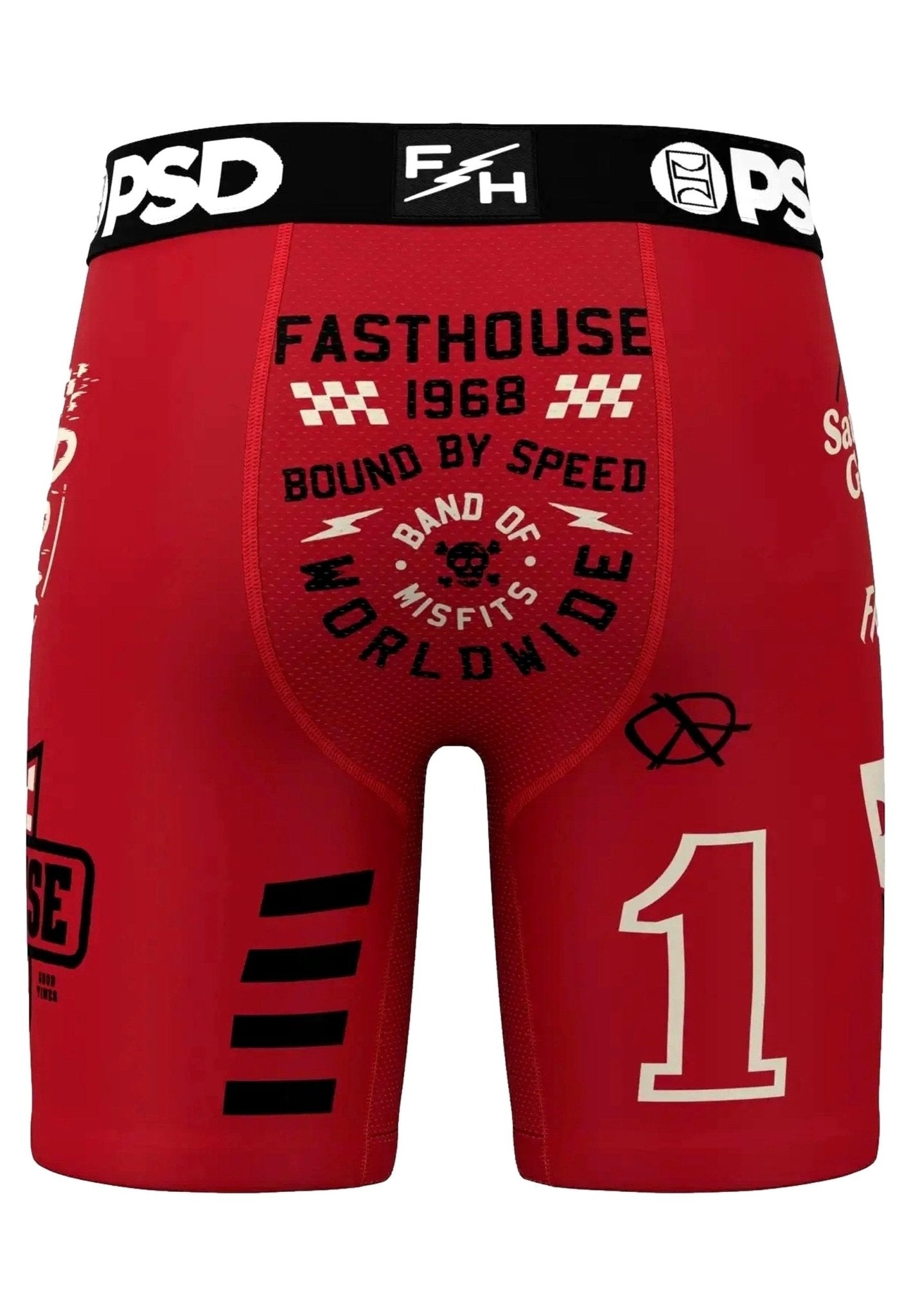 BOXER PSD ROJO FASTHOUSE BOUND STANDARD LENGHT BRIEF - AREA ZERO