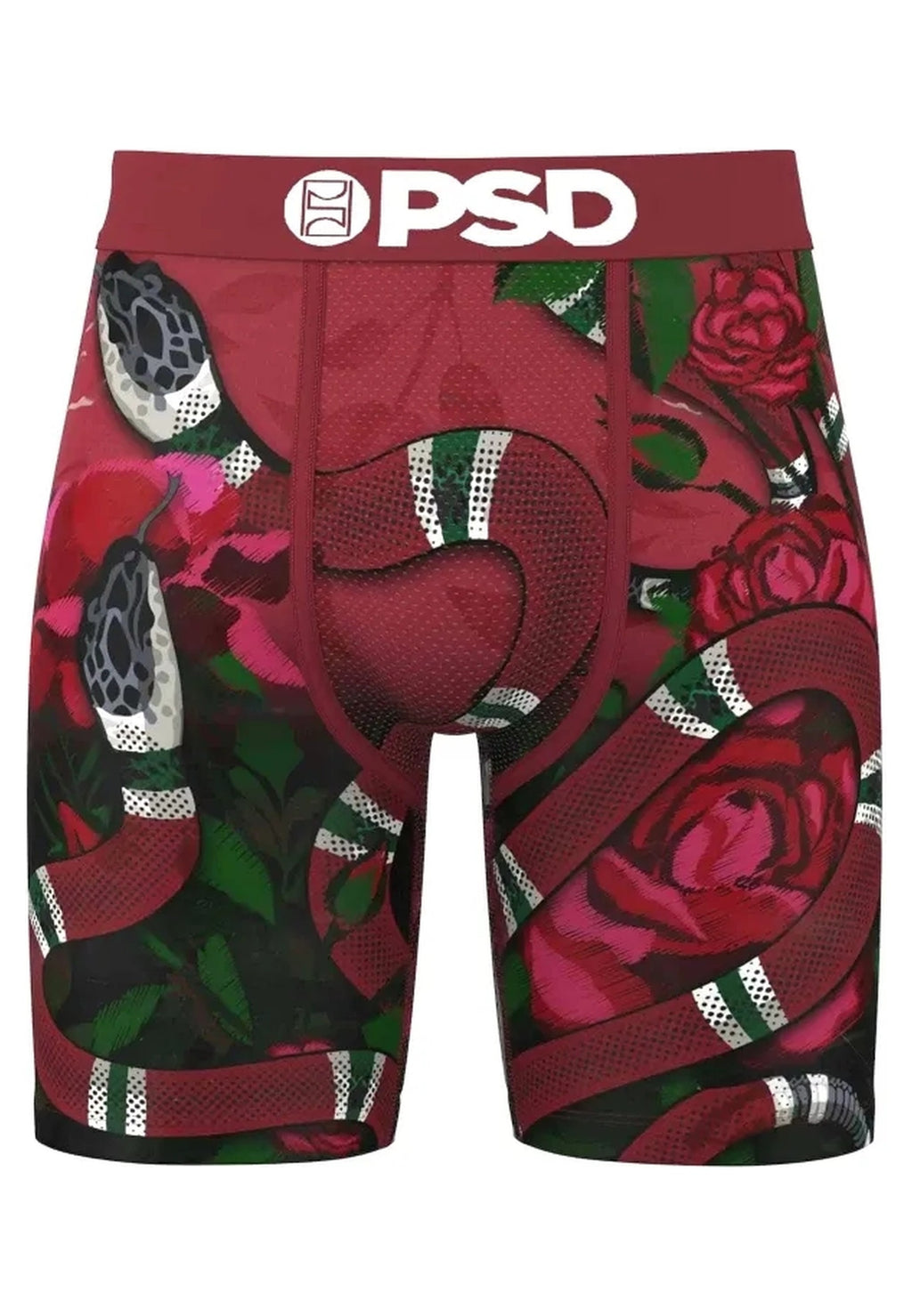 BOXER PSD ROJO SERPIENTES KING SNAKE CORE FIT LENGHT