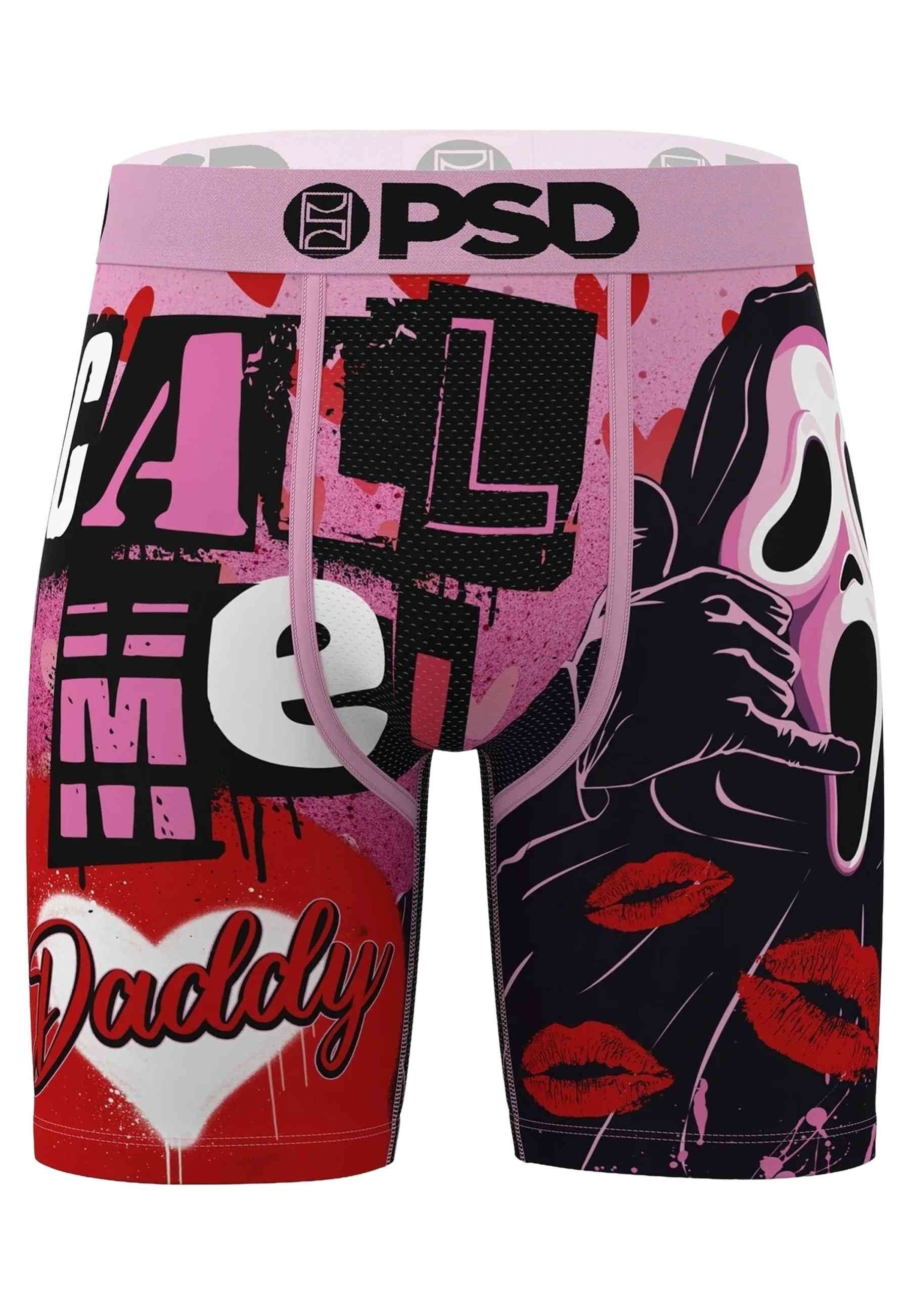 BOXER PSD ROSA GHOST FACE KISSES STANDARD LENGHT TRUNK