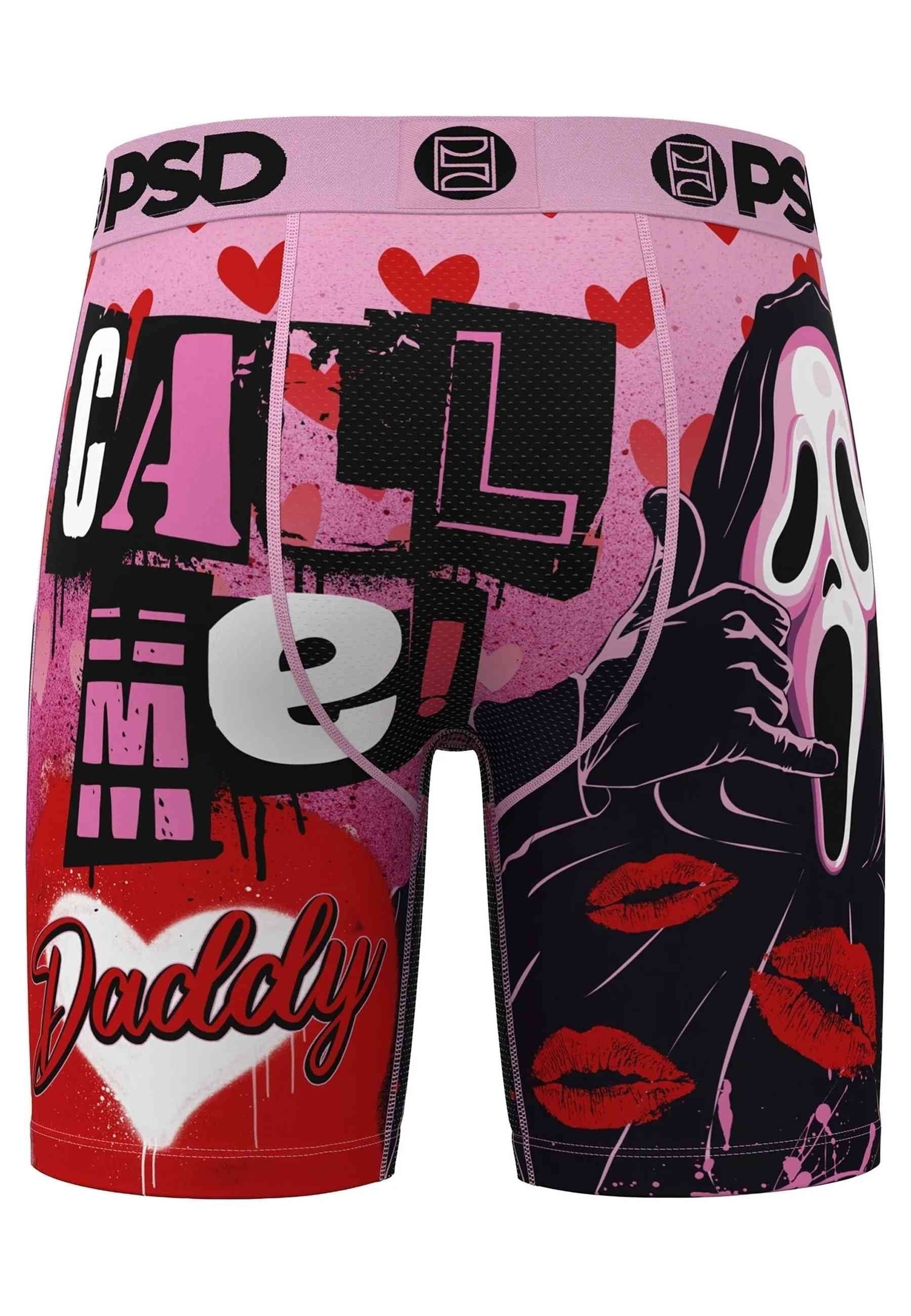 BOXER PSD ROSA GHOST FACE KISSES STANDARD LENGHT TRUNK