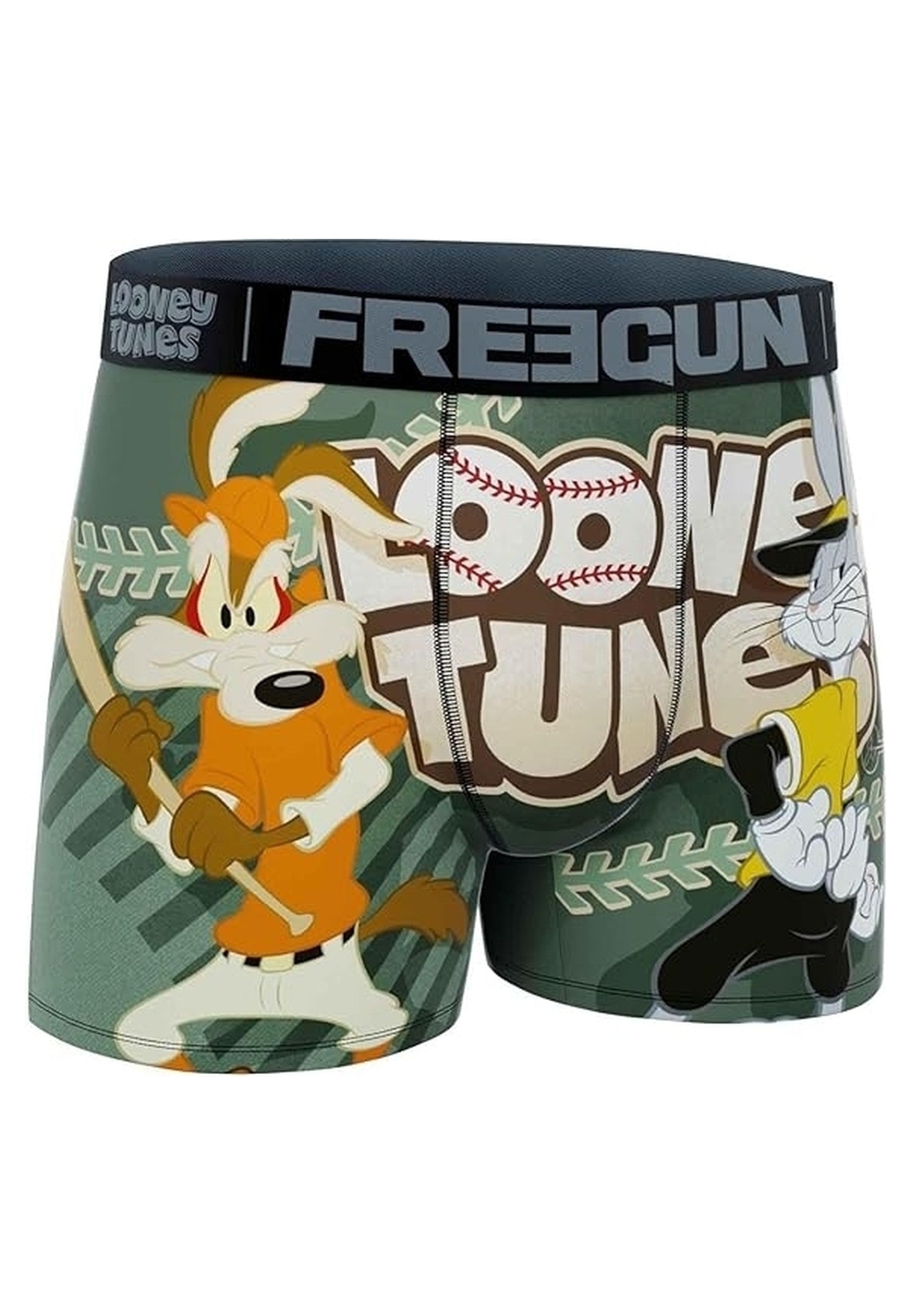 BOXER FREEGUN COYOTE/BUGS BASEBALL TRUNK