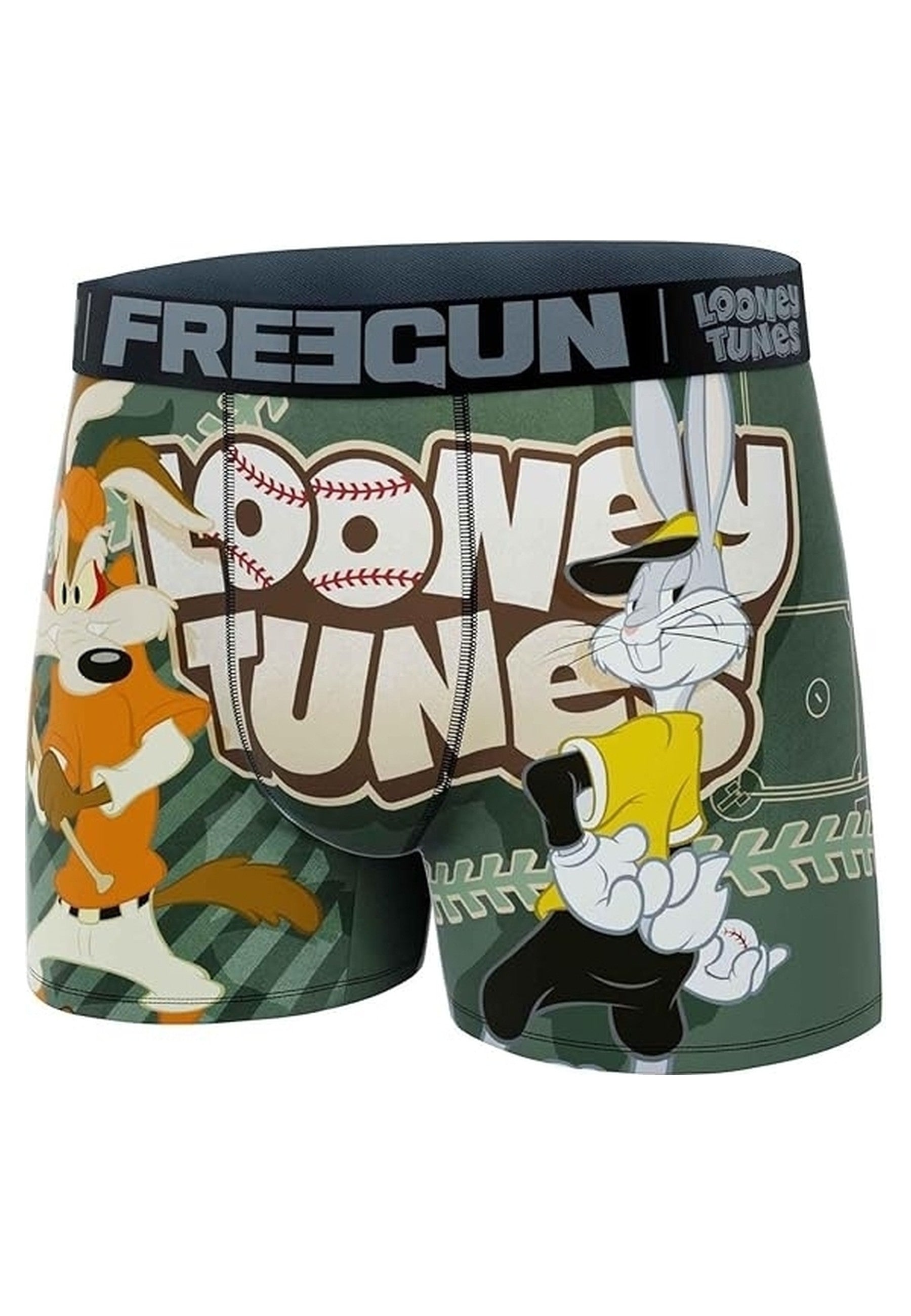 BOXER FREEGUN COYOTE/BUGS BASEBALL TRUNK