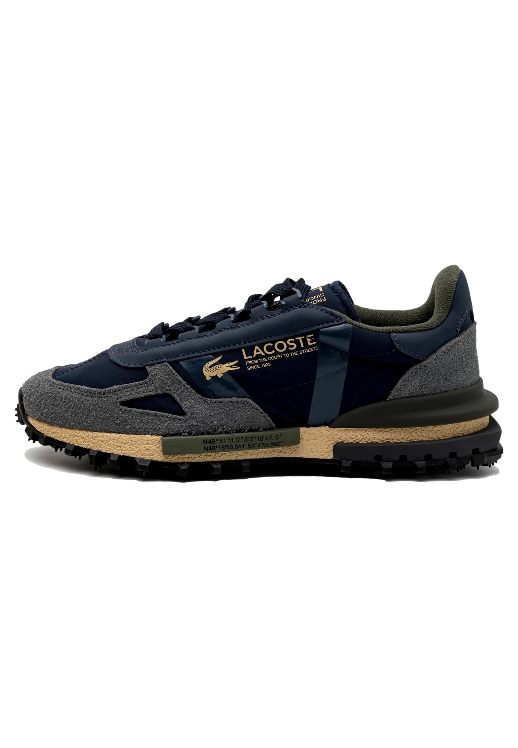 ZAPATILLAS LACOSTE AZULES ELITE ACTIVE 125 S SMA