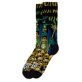 CALCETINES AMERICAN SOCK NEGROS BLACK PLAGUE SIGNATURE MID HIGH