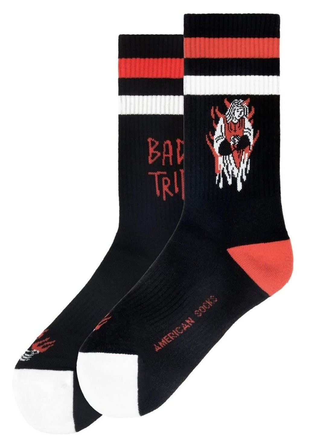 CALCETINES AMERICAN SOCKS BAD TRIP MID HIGH - AREA ZERO