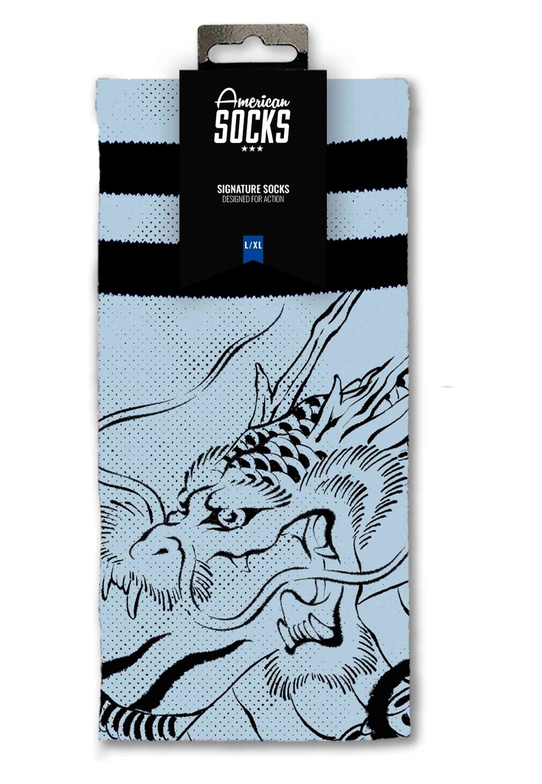 CALCETINES AMERICAN SOCKS CELESTES RYUJIN SIGNATURE MID HIGH