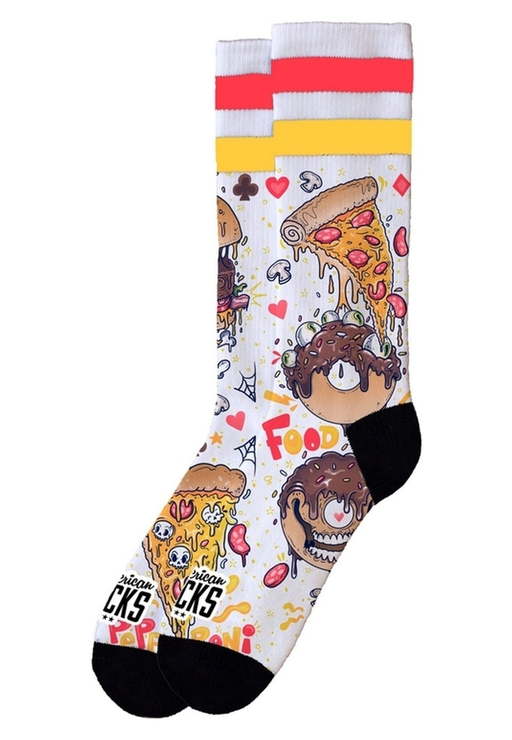CALCETINES AMERICAN SOCKS FOOD PORN MID HIGH - AREA ZERO