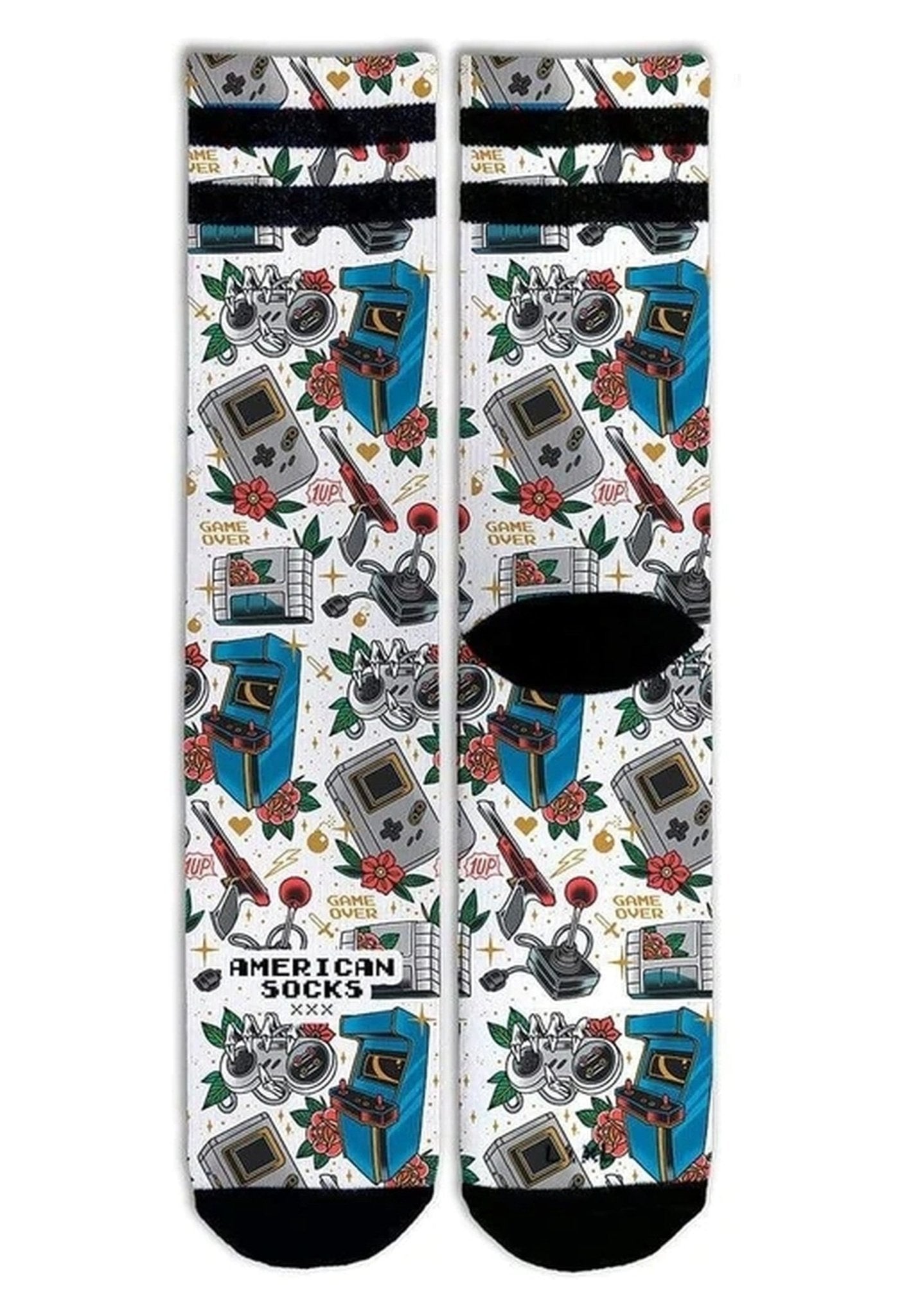 CALCETINES AMERICAN SOCKS GAME OVER MID HIGH - AREA ZERO