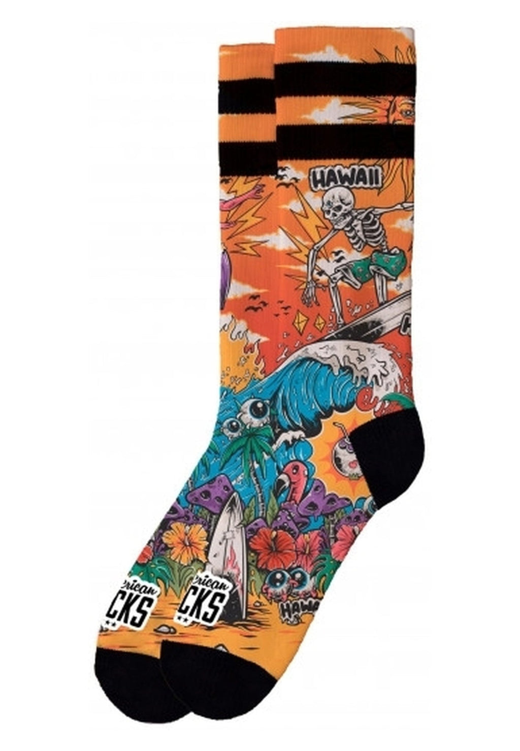 CALCETINES AMERICAN SOCKS HAWAII MID HIGH - AREA ZERO