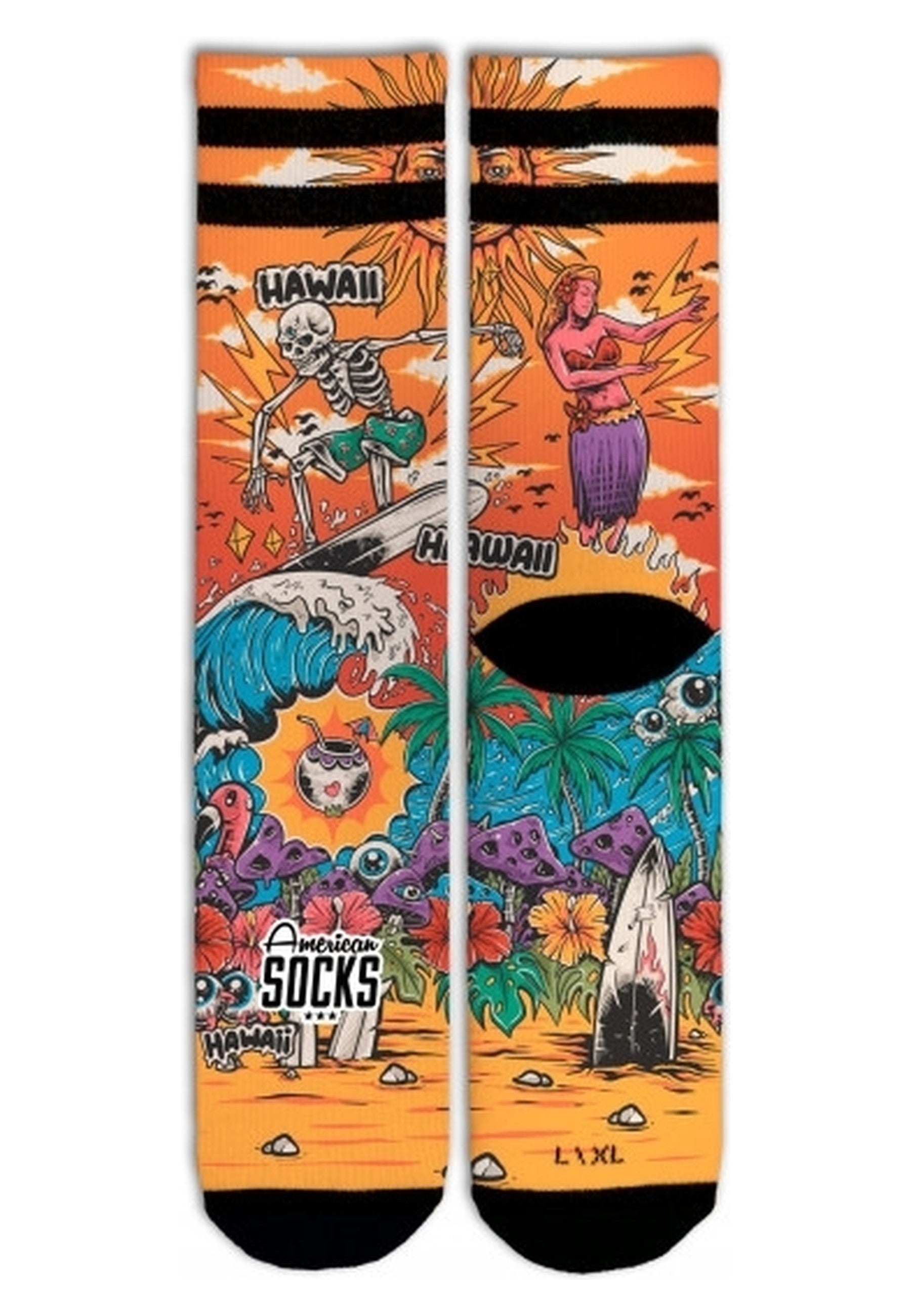 CALCETINES AMERICAN SOCKS HAWAII MID HIGH