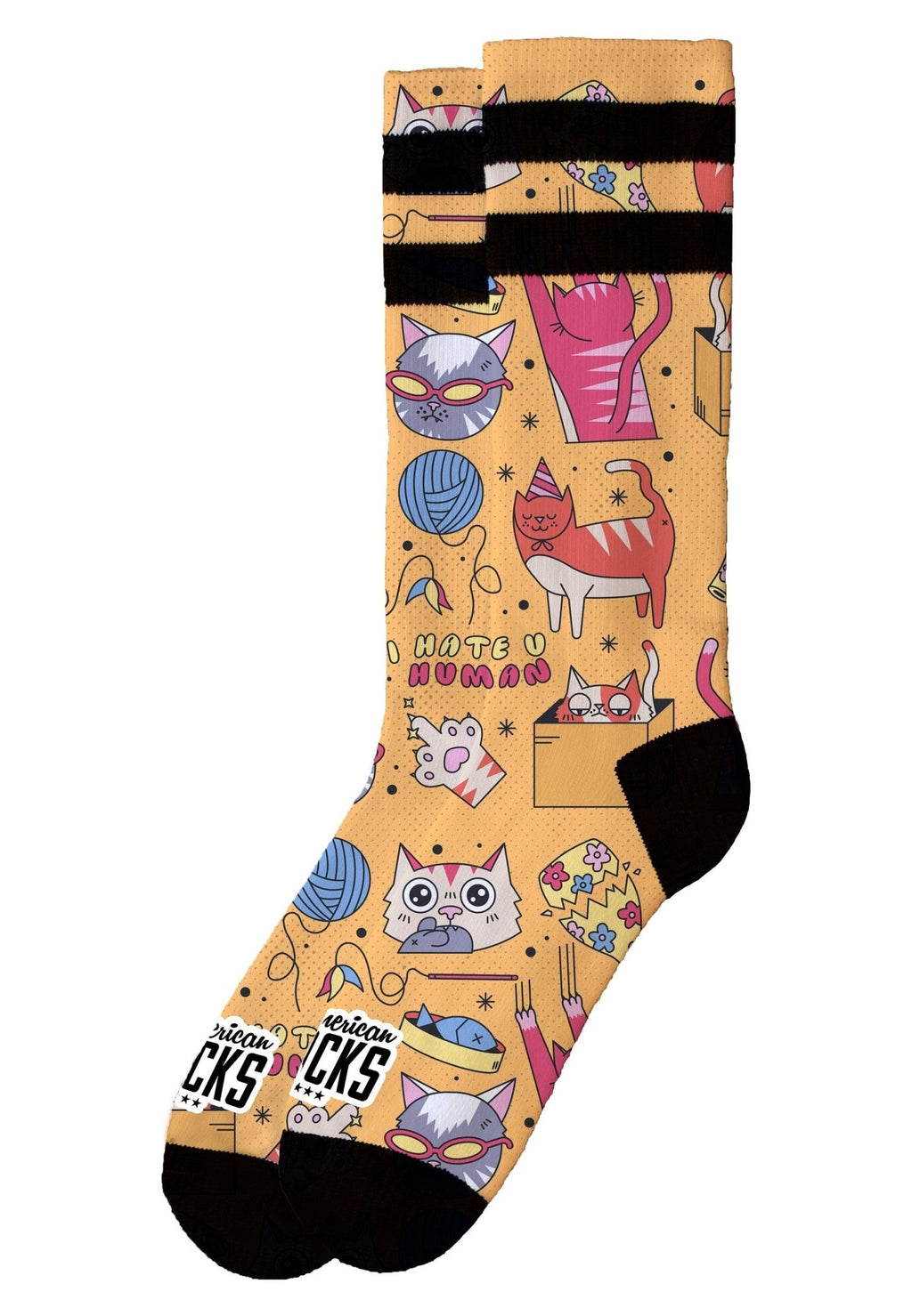 CALCETINES AMERICAN SOCKS KITTEN MID HIGH - AREA ZERO