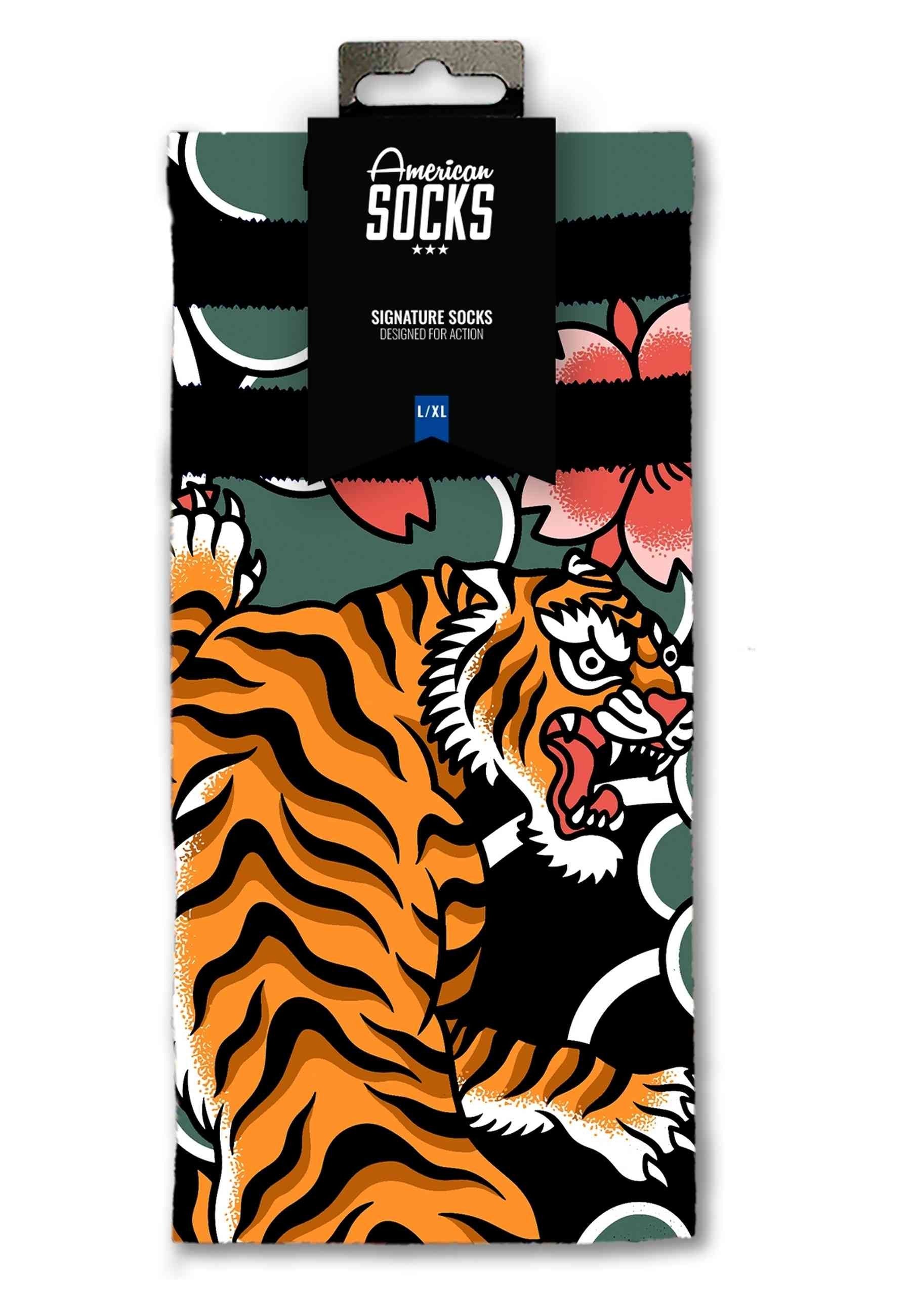 CALCETINES AMERICAN SOCKS NEGROS ETERNAL SIGNATURE MID HIGH