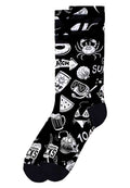 CALCETINES AMERICAN SOCKS NEGROS HELLA HOT SIGNATURE MID HIGH