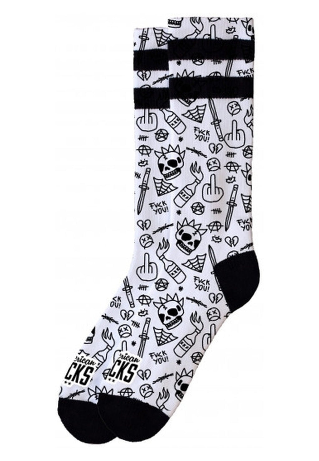 CALCETINES AMERICAN SOCKS NO DIRECTION MID HIGH - AREA ZERO