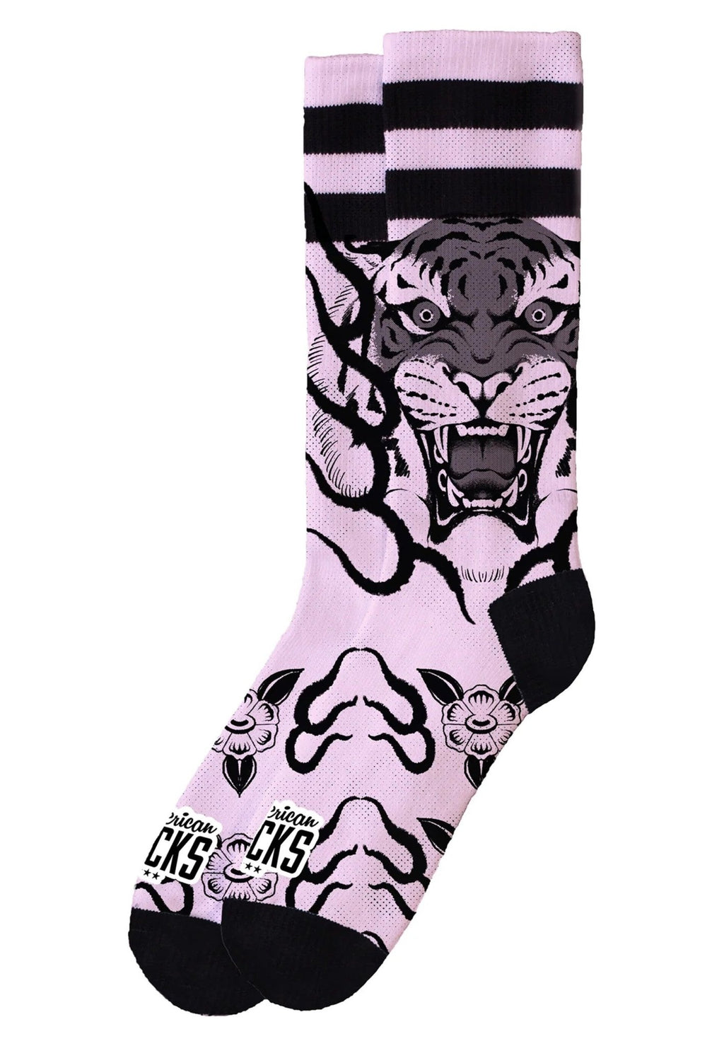 CALCETINES AMERICAN SOCKS ROSAS KHAN MID HIGH SIGNATURE SOCKS - AREA ZERO