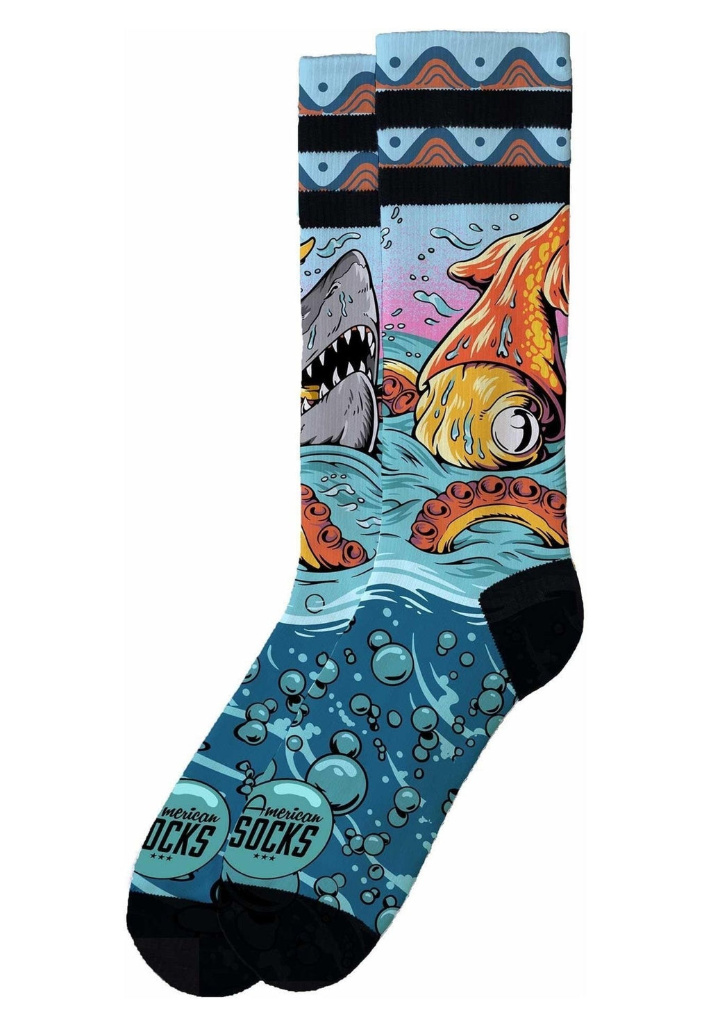 CALCETINES AMERICAN SOCKS SEA MONSTERS MID HIGH SOCKS - AREA ZERO