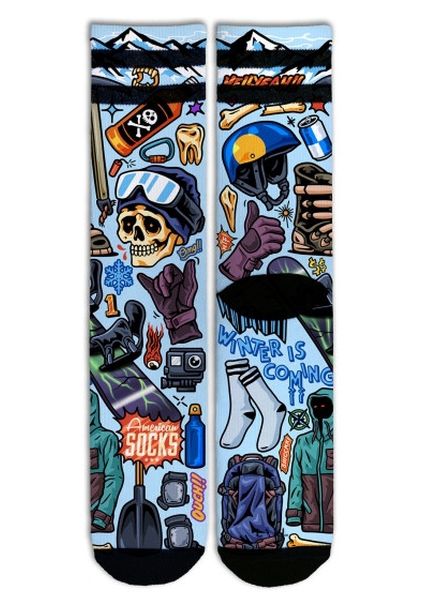 CALCETINES AMERICAN SOCKS SNOW RIPPER MID HIGH - AREA ZERO