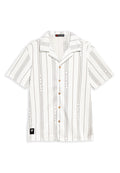 CAMISA  GRIS RAYAS VNTNTL SUMMER SHIRT