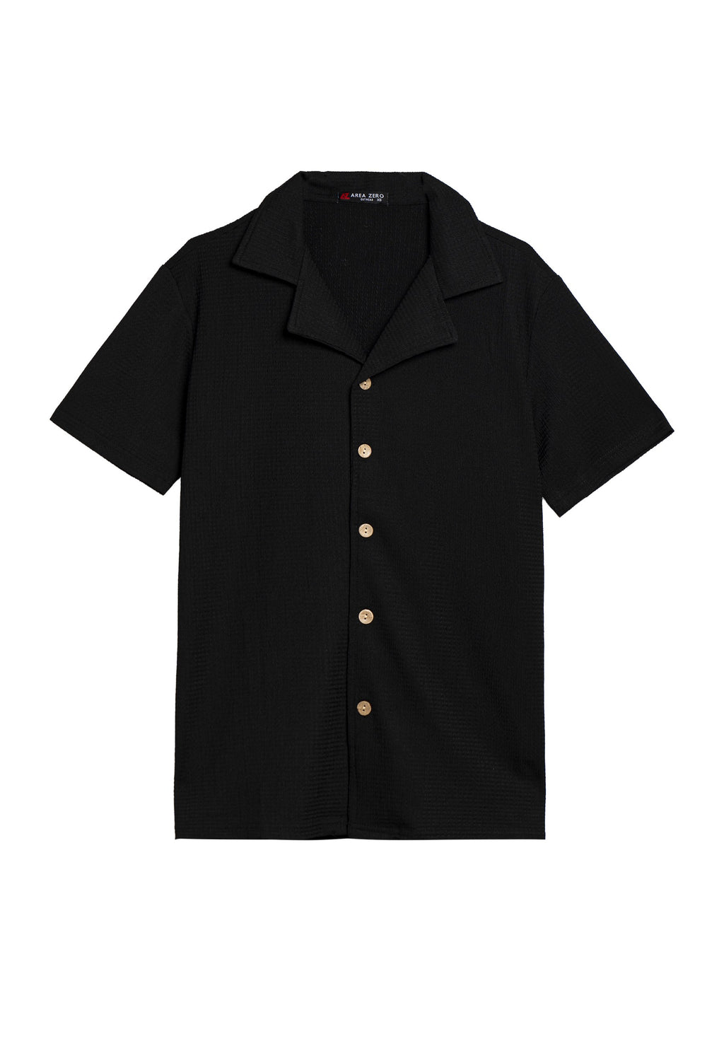CAMISA AREA ZERO NEGRA BAMBOO SHIRT
