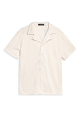 CAMISA  BEIGE STRIPPED SHIRT