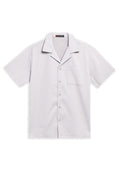 CAMISA  GRIS FRONT POCKET STRIPPED SHIRT