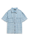 CAMISA VAQUERA DEMIN METAL MESH SHIRT