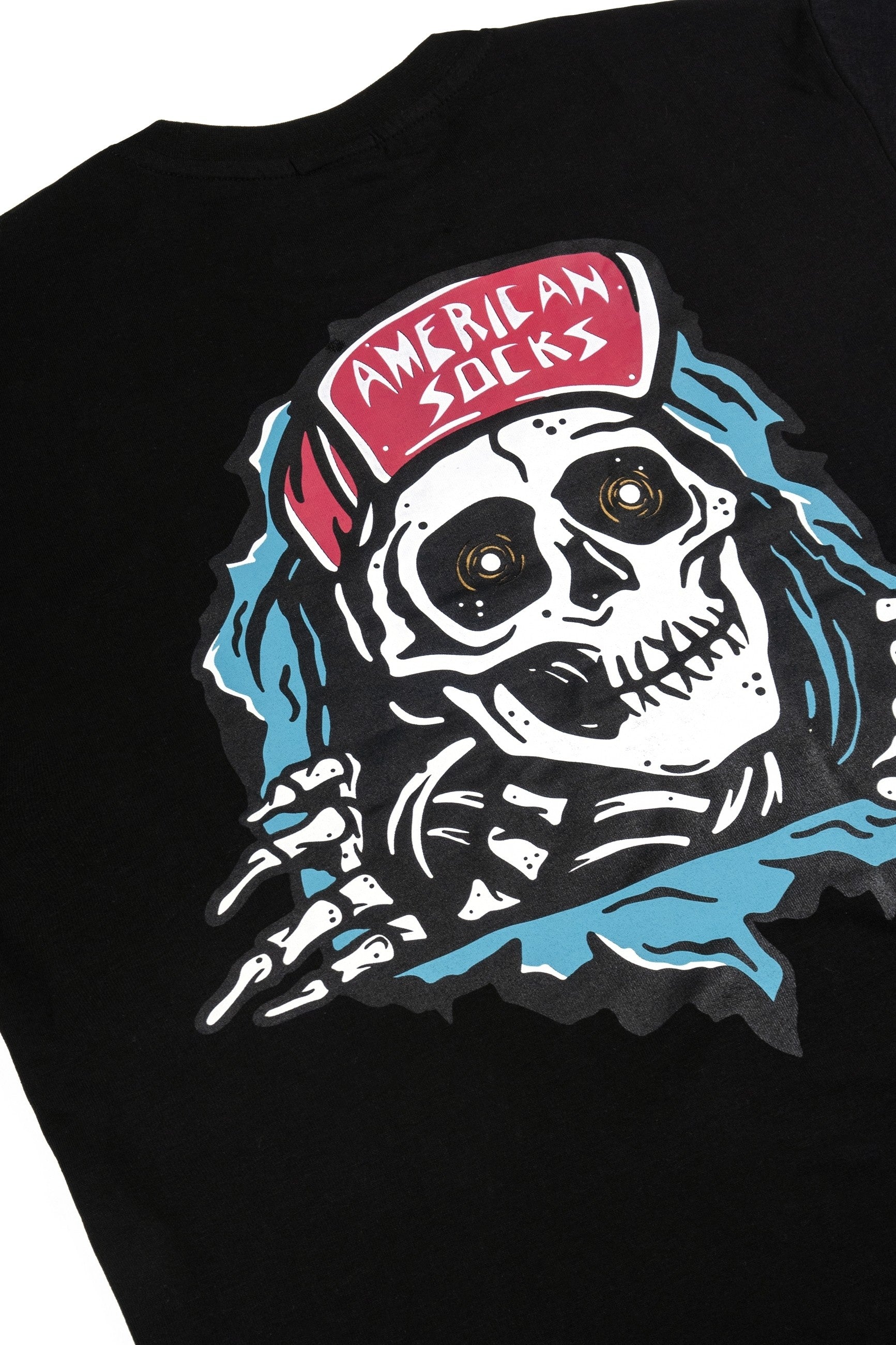 CAMISETA AMERICAN SOCKS NEGRA DOGTOWN TEE