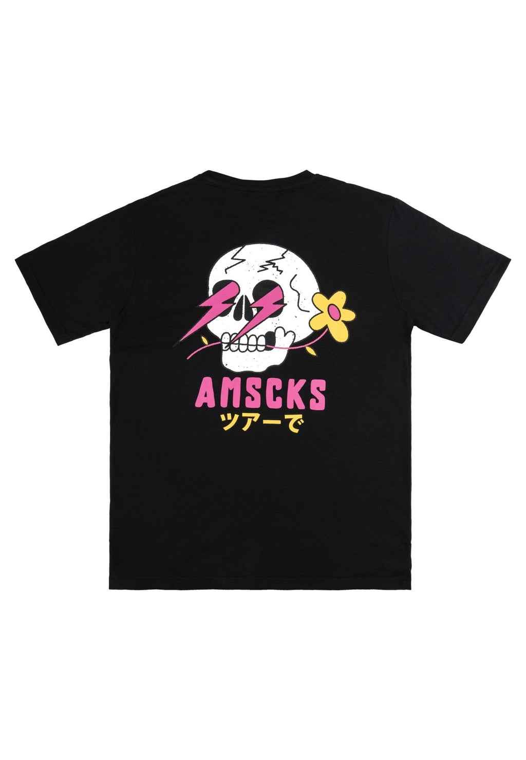 CAMISETA AMERICAN SOCKS NEGRA JAPAN TOUR TEE - AREA ZERO