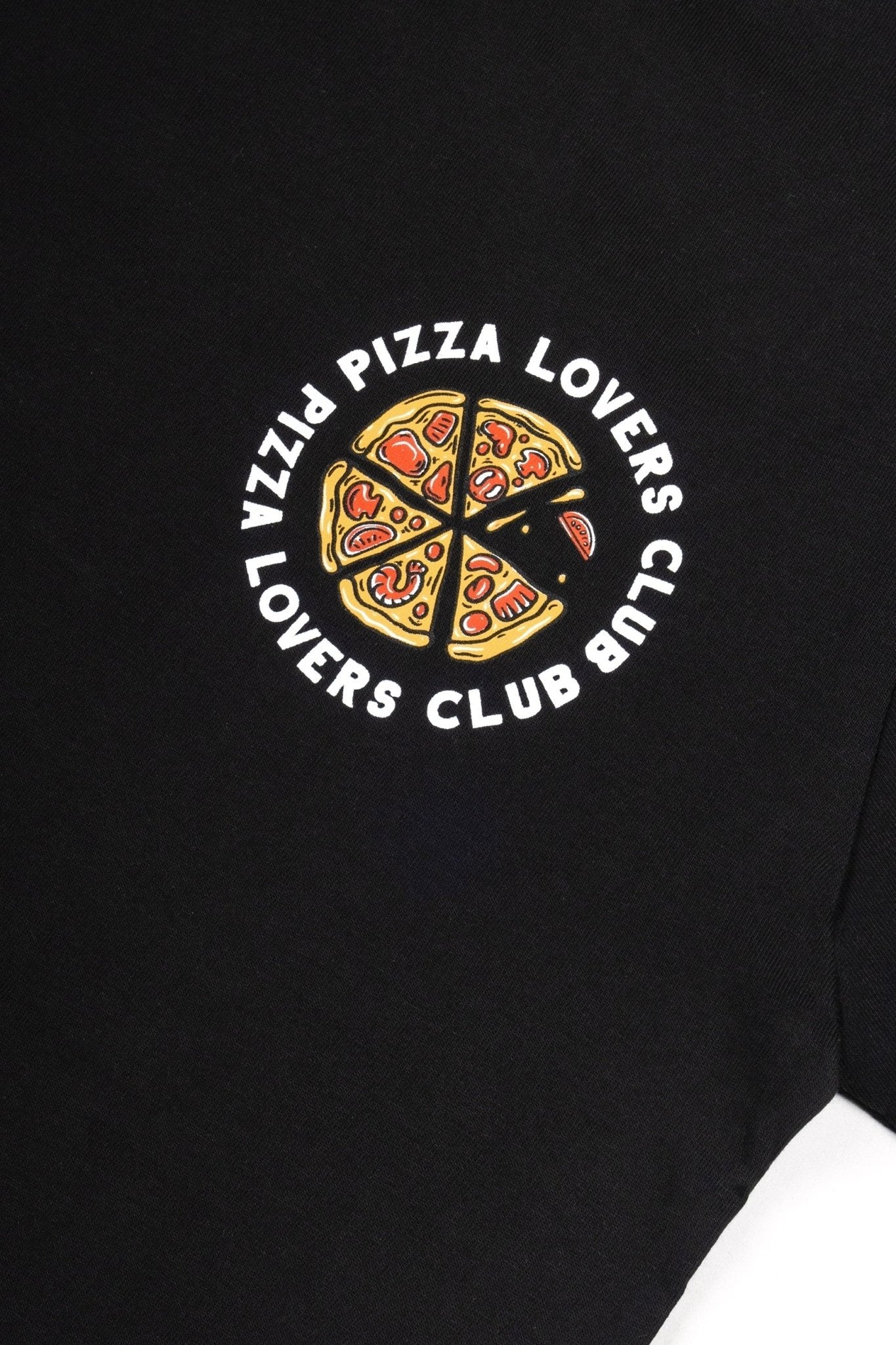 CAMISETA AMERICAN SOCKS NEGRA LOVE PIZZA OR DIE TEE - AREA ZERO