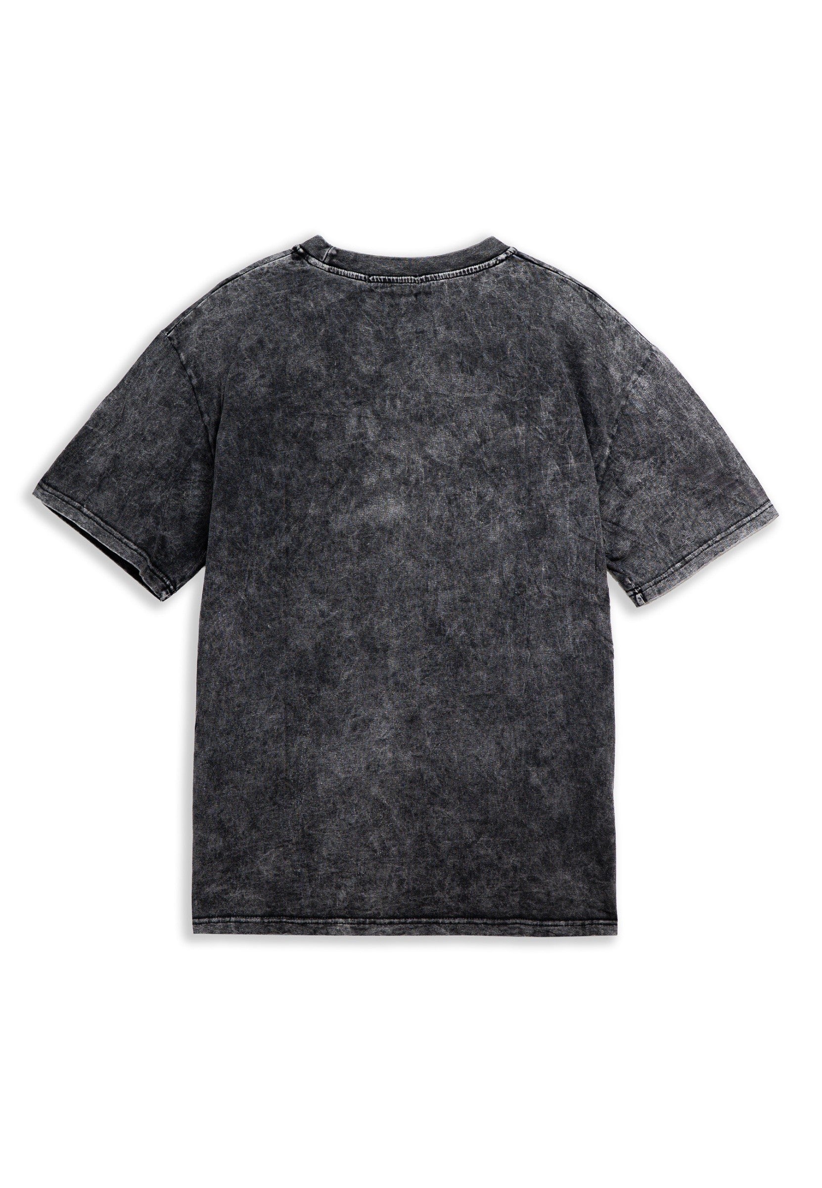CAMISETA ANTRACITA CHEETAH FLAMES WASHED TEE