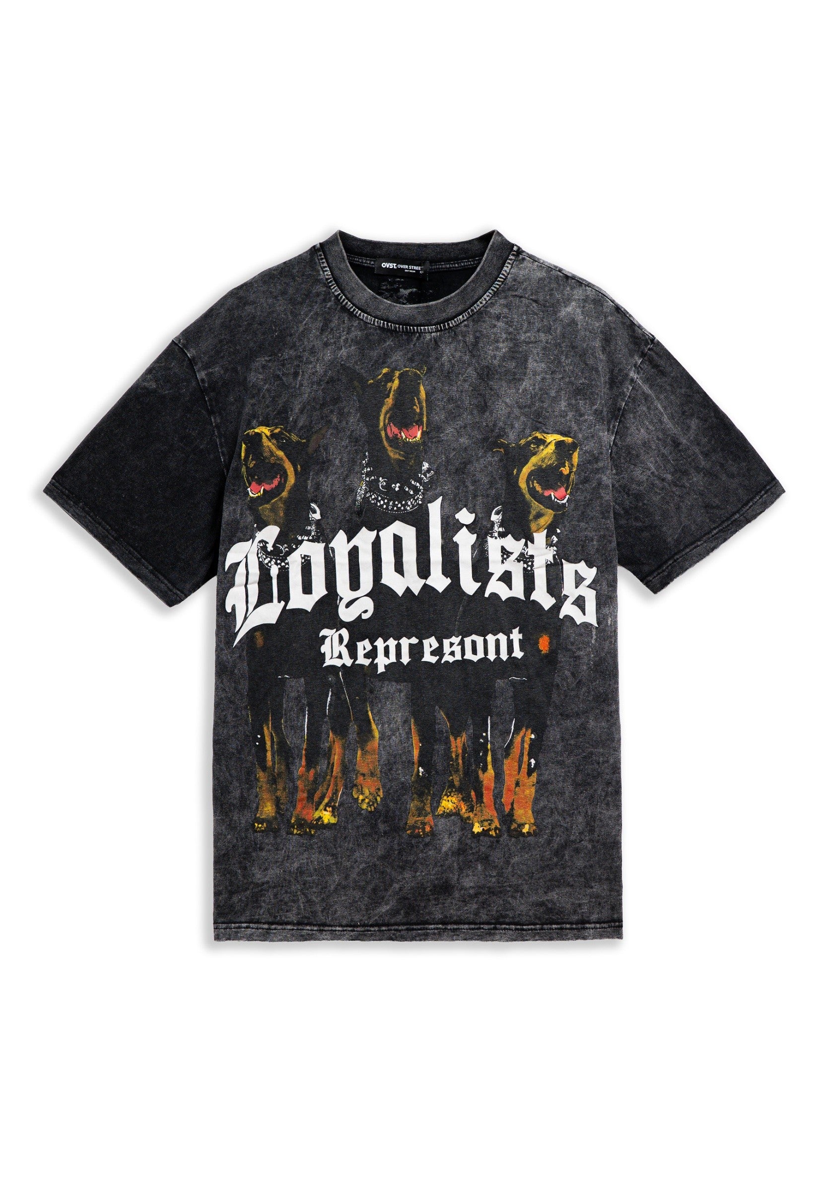 CAMISETA ANTRACITA WASHED LOYALIST REPRESENT TEE