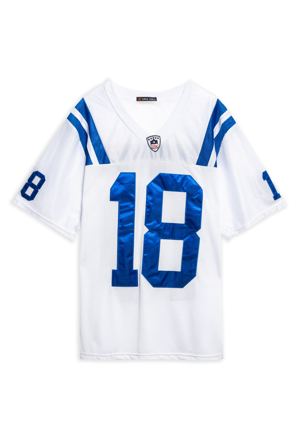 CAMISETA AREA ZERO BLANCA 18 MANNING NFL JERSEY