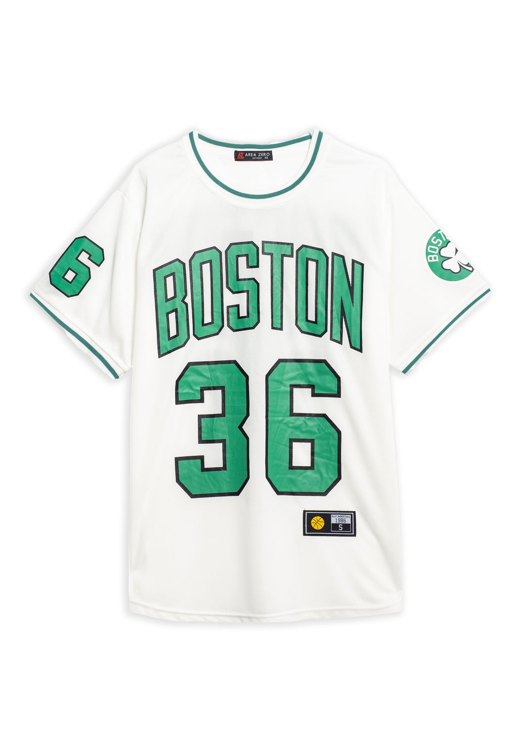 CAMISETA AREA ZERO BLANCA BOSTON 36 SPORT TEE