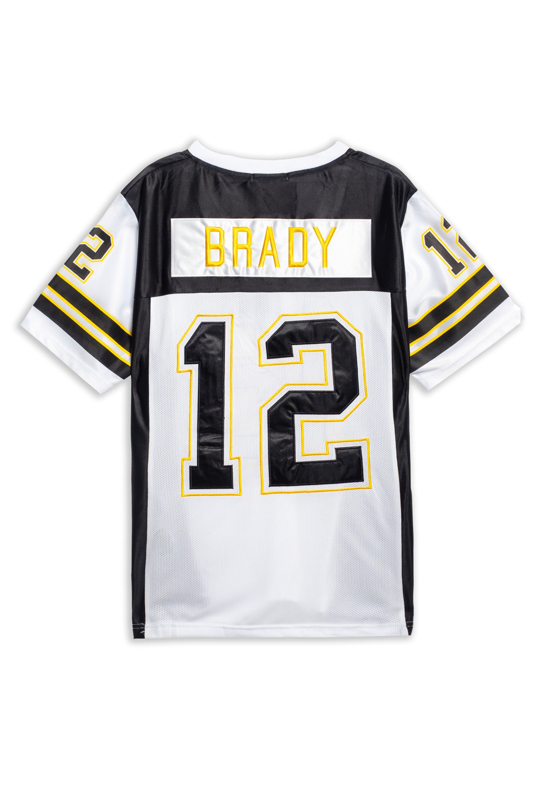 CAMISETA AREA ZERO NEGRA BRADY 12 NFL JERSEY