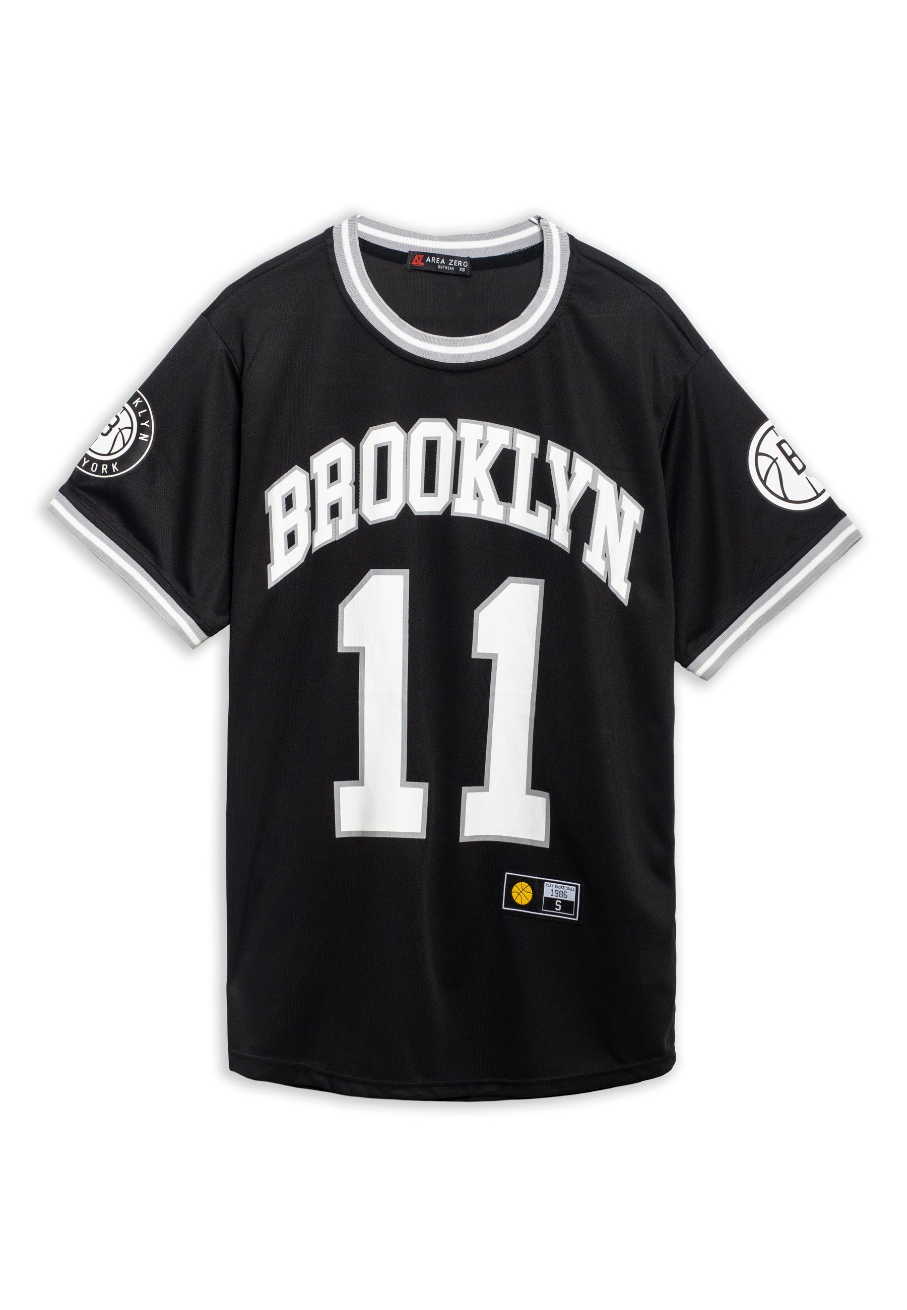 CAMISETA AREA ZERO NEGRA BROOKLIN 11 SPORT TEE